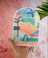 SUE FANTINI Large Arch Tile MAGIC MOROCCO