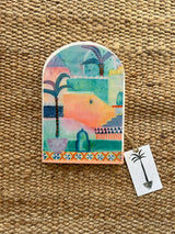 SUE FANTINI Large Arch Tile MAGIC MOROCCO