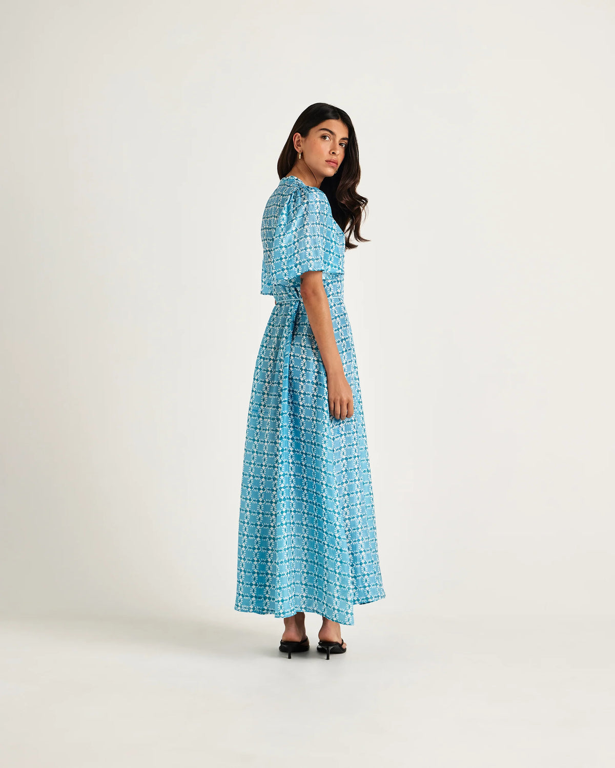 CHAMELI Mallika Maxi Dress BLUE NAZAR