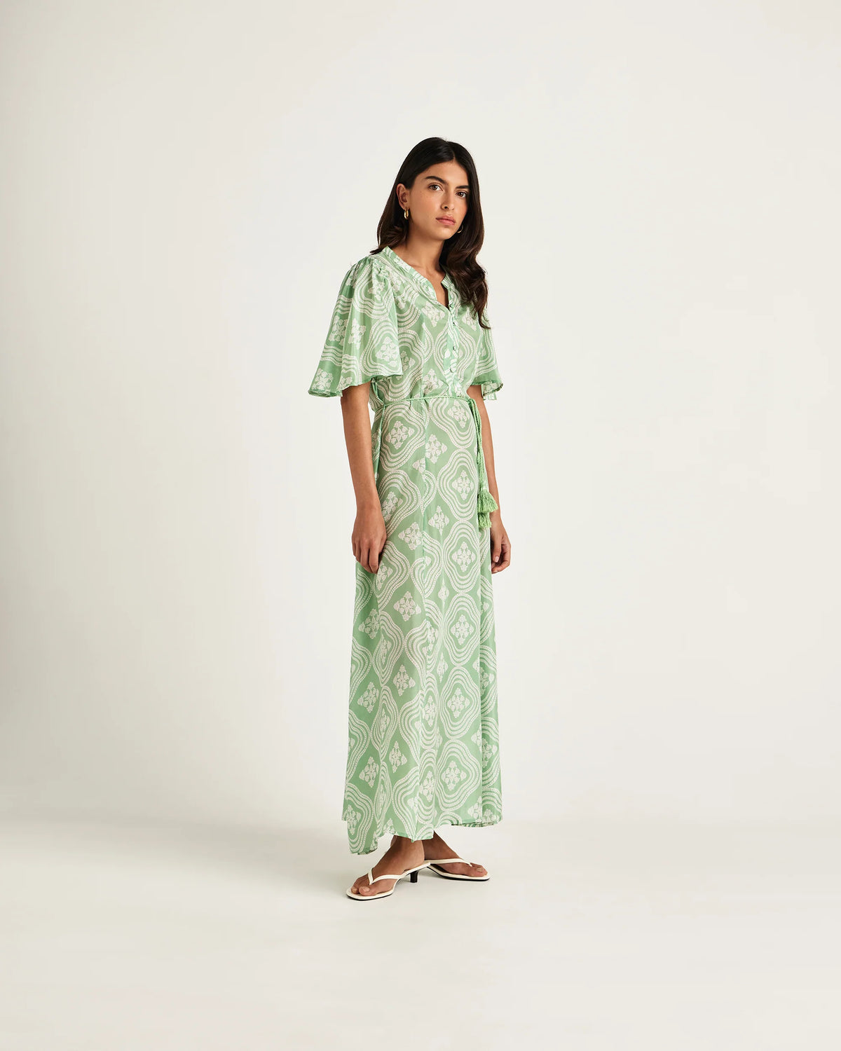 CHAMELI Mallika Maxi Dress WAVY MEADOW