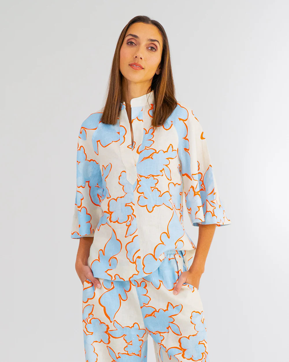 AM Martina Top SUMMERTIME FLORAL