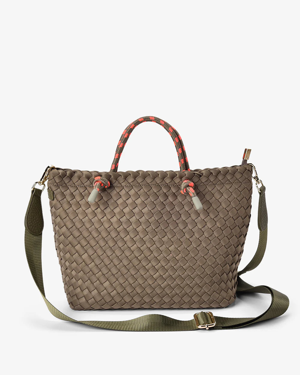 Elms & King Michigan Tote KHAKI NEO PLAIT