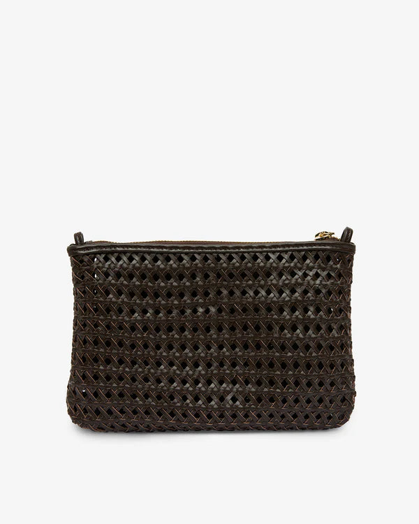 ARLINGTON MILNE Molly Crossbody Bag CHOCOLATE