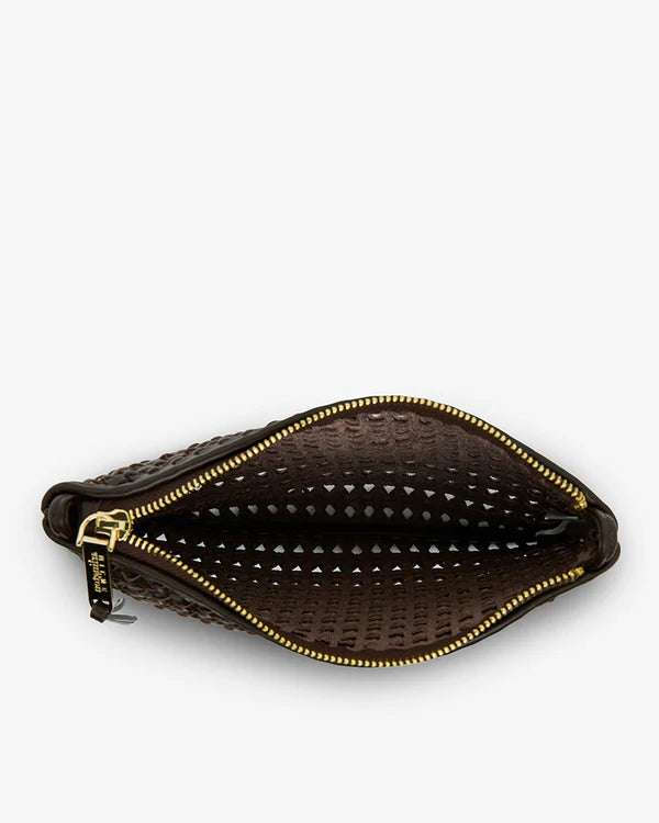 ARLINGTON MILNE Molly Crossbody Bag CHOCOLATE