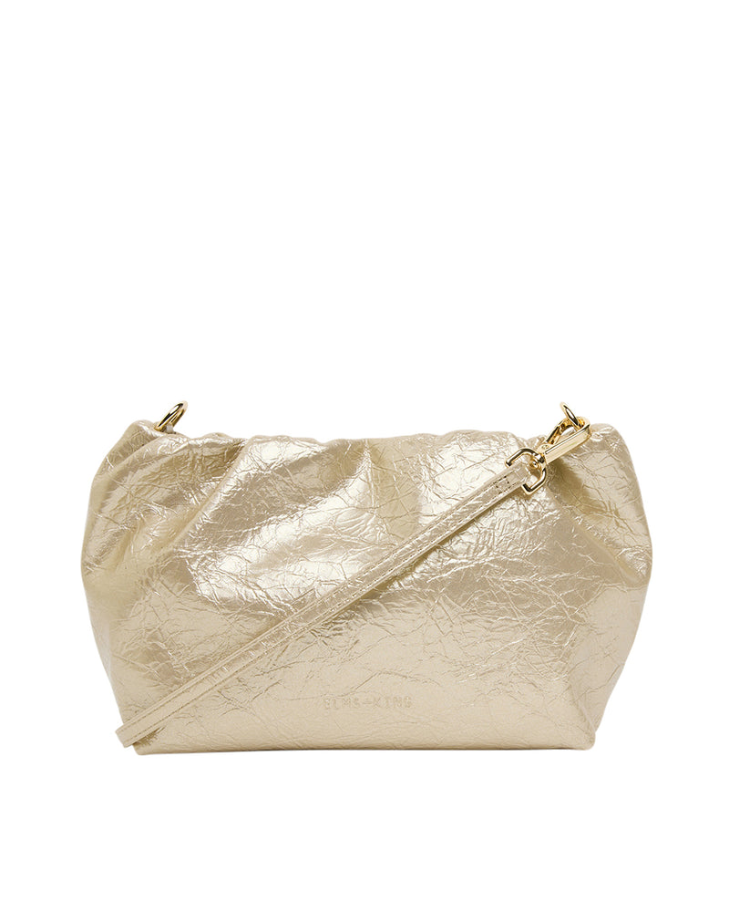 Elms & King Monty Crossbody GOLD CRINKLE