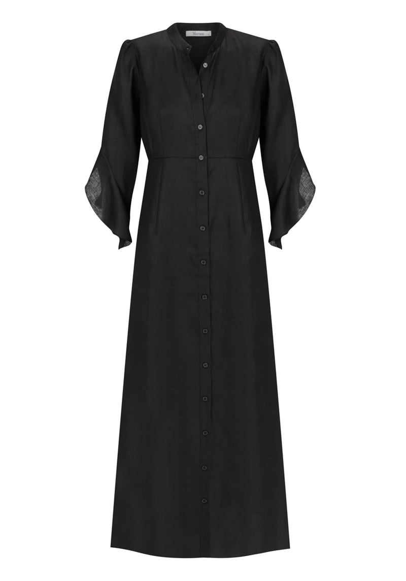 MORRISON Esther Linen Dress BLACK