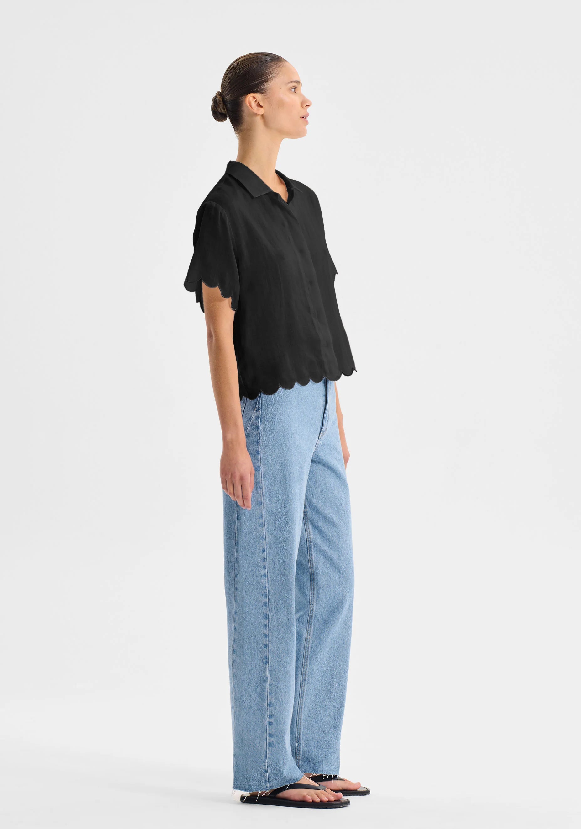 MORRISON Constance S/S Shirt BLACK