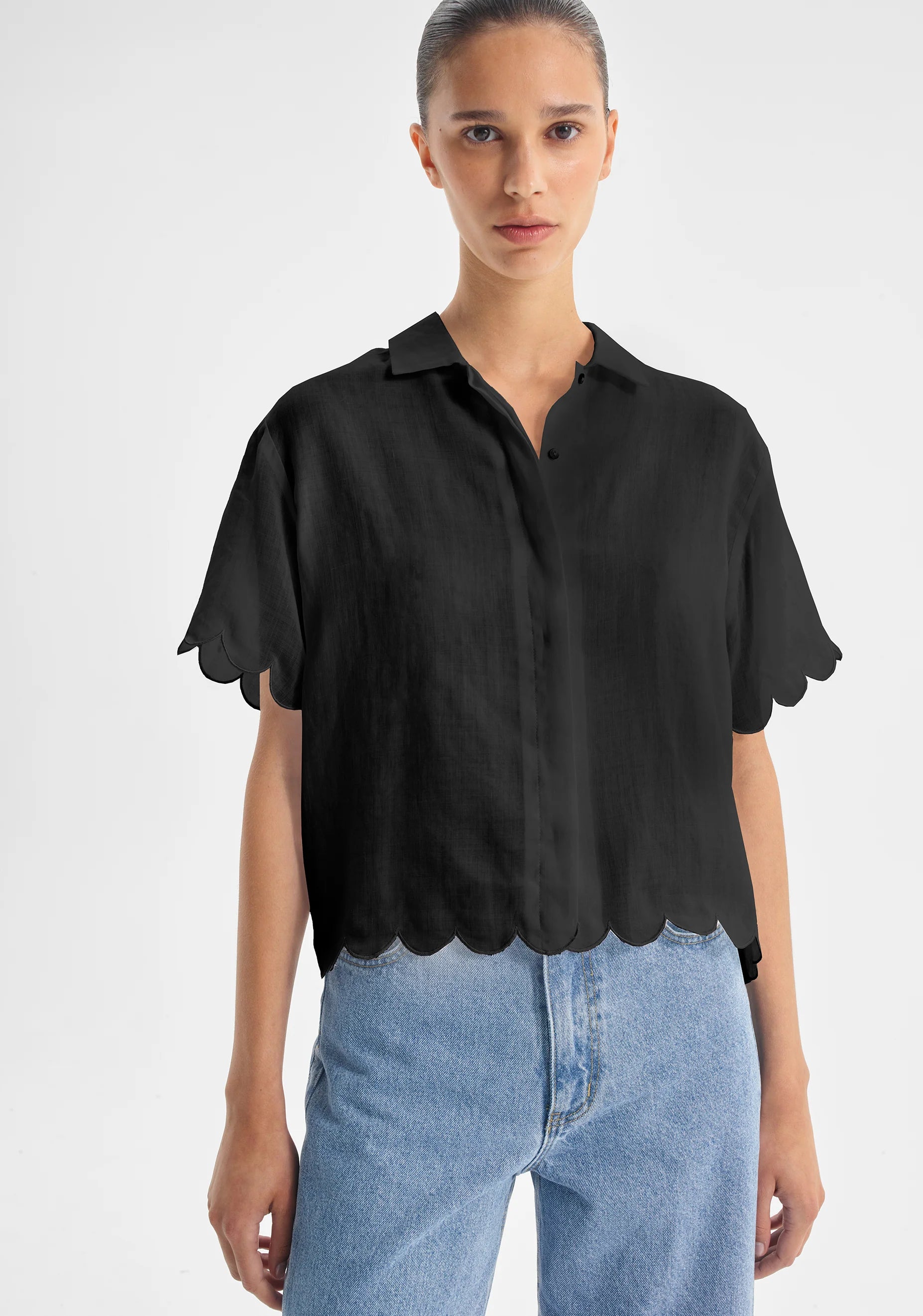 MORRISON Constance S/S Shirt BLACK