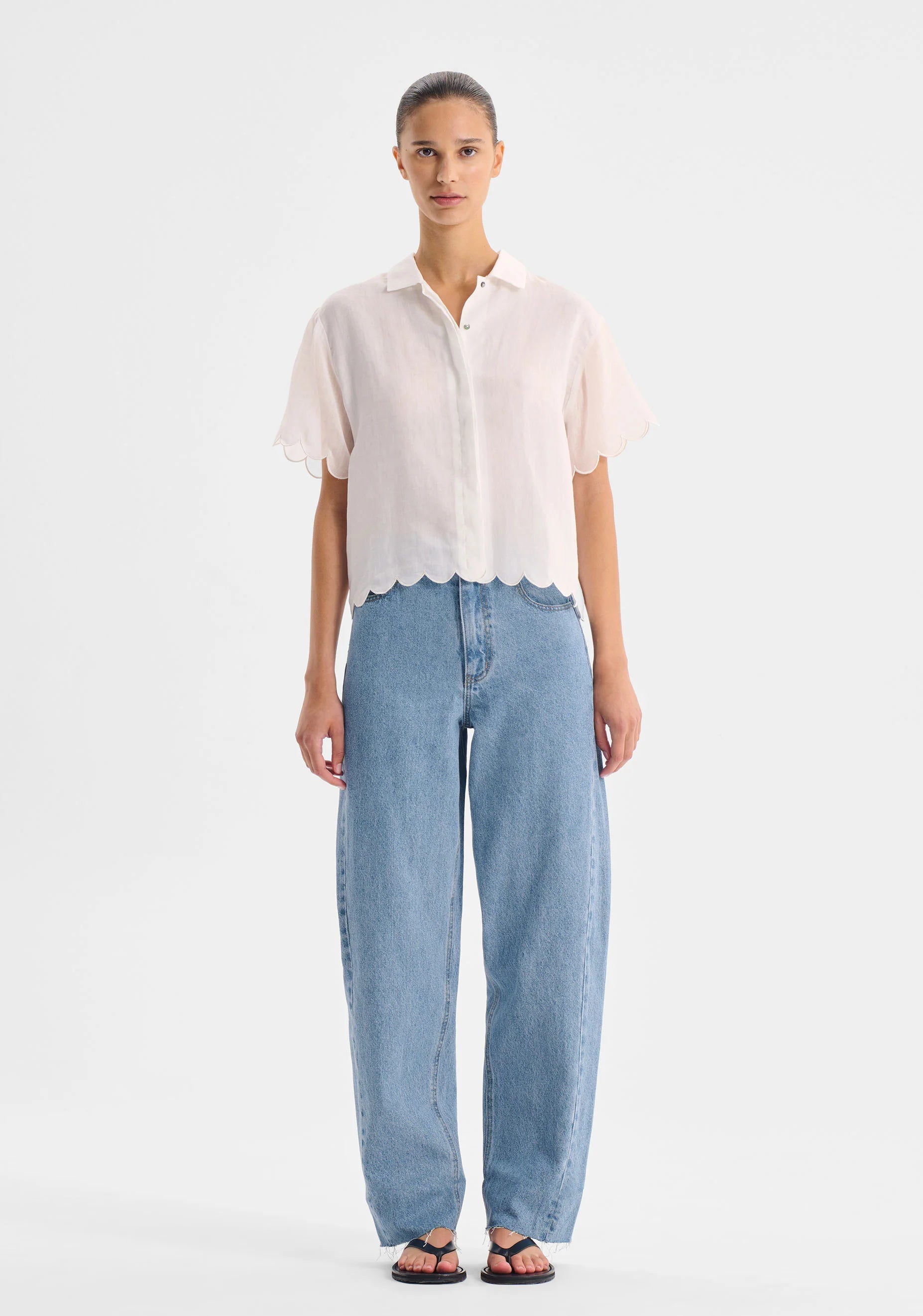 MORRISON Constance S/S Shirt WHITE