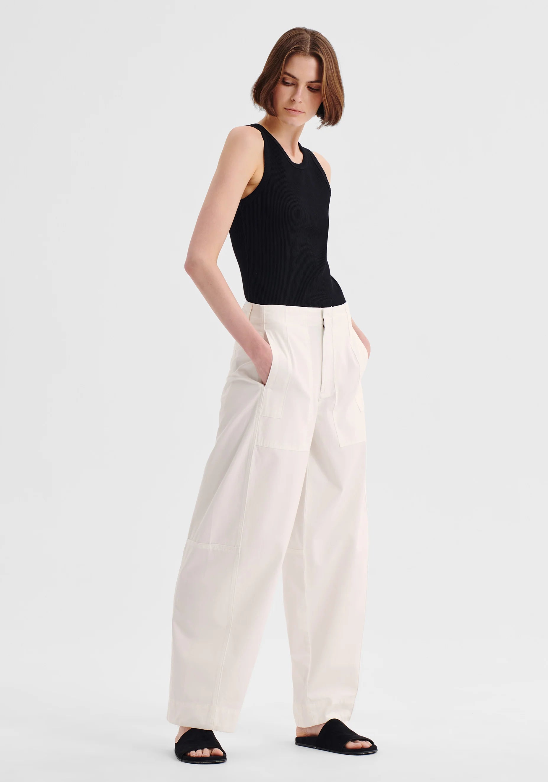 MORRISON Henry Cargo Pant WHITE