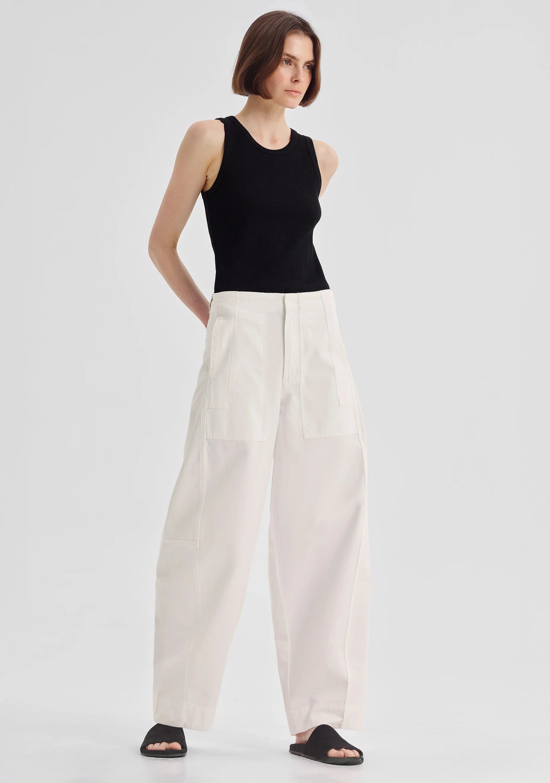 MORRISON Henry Cargo Pant WHITE