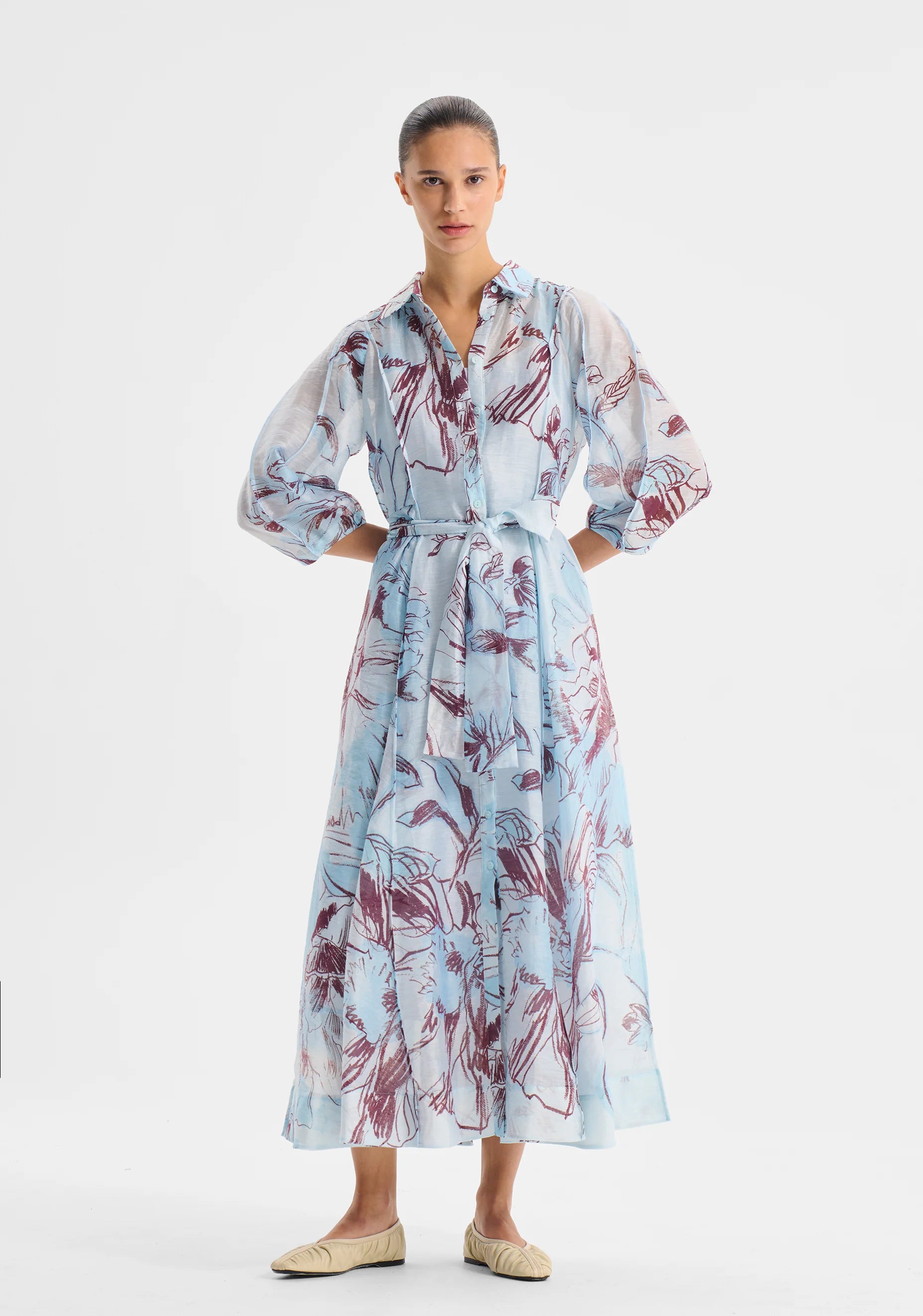 MORRISON Mae  Shirt Dress SKY