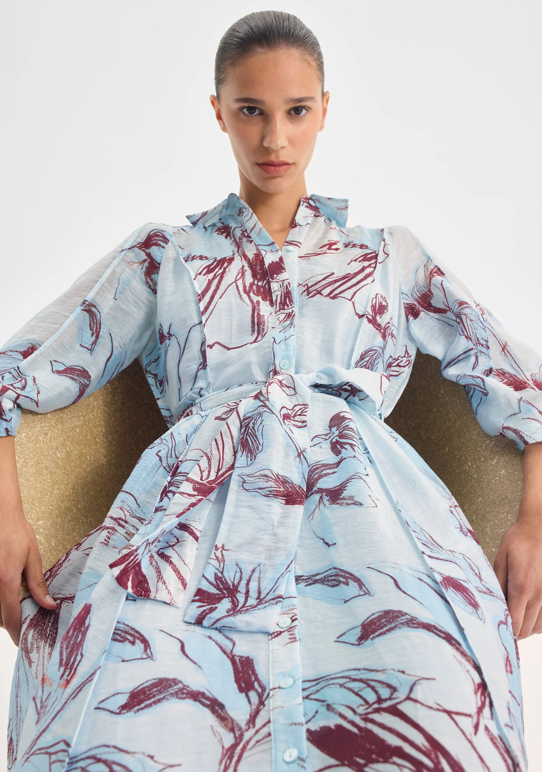 MORRISON Mae  Shirt Dress SKY