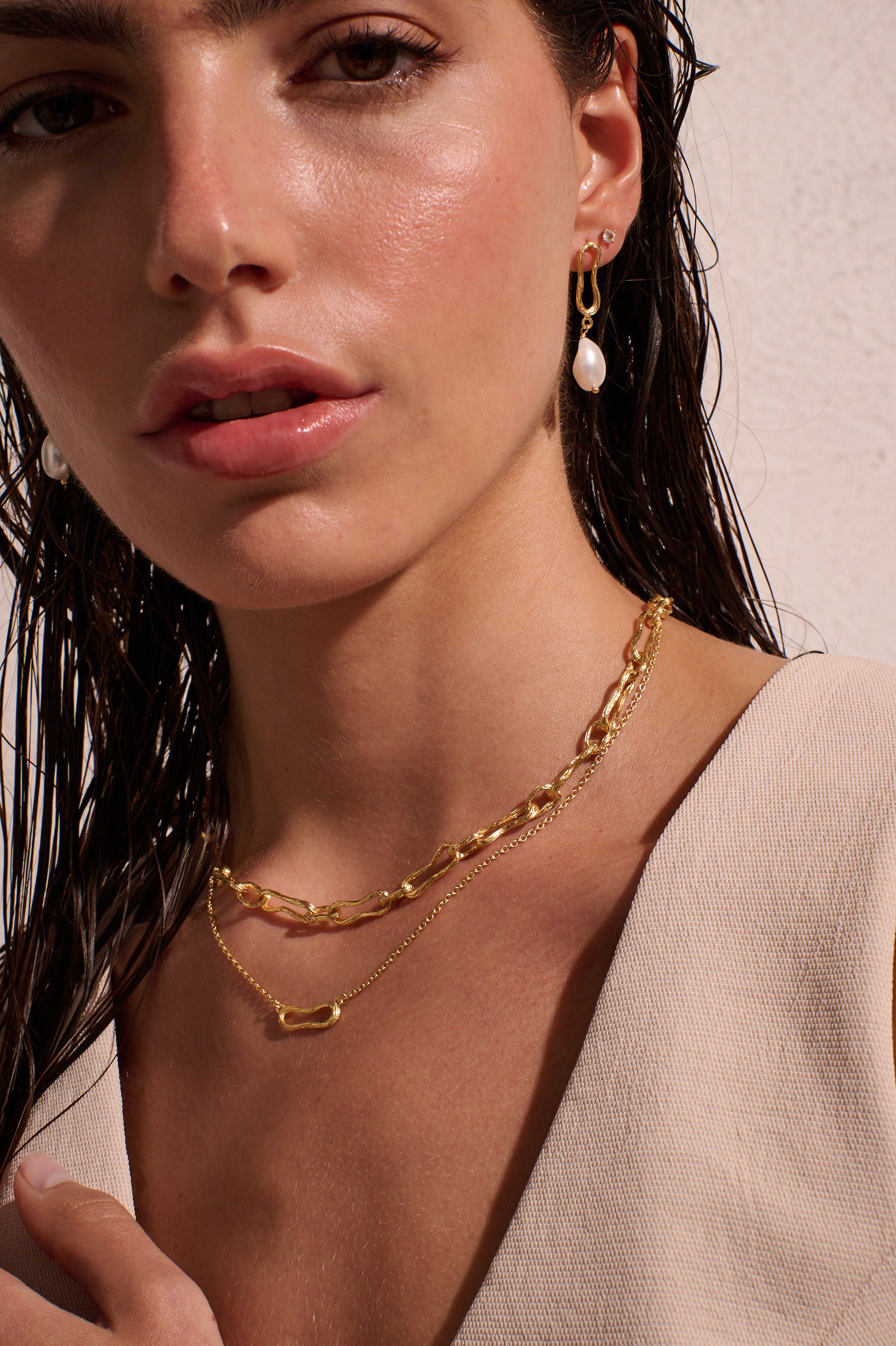 MURKANI Eterna Interlink Necklace GOLD