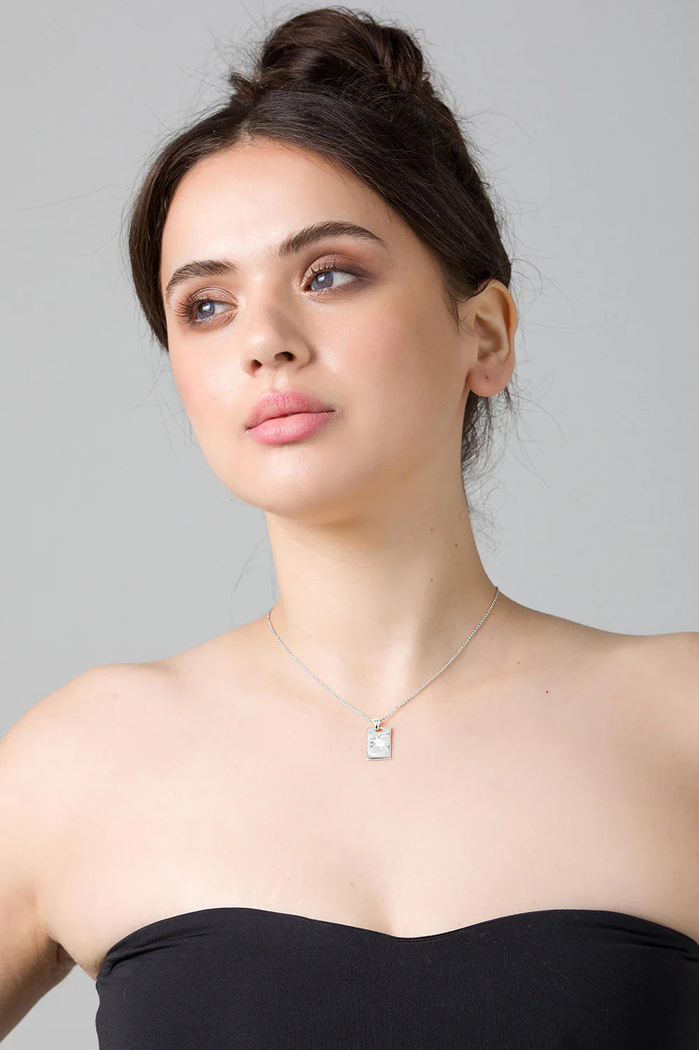 LIBERTE Makayla Necklace SILVER
