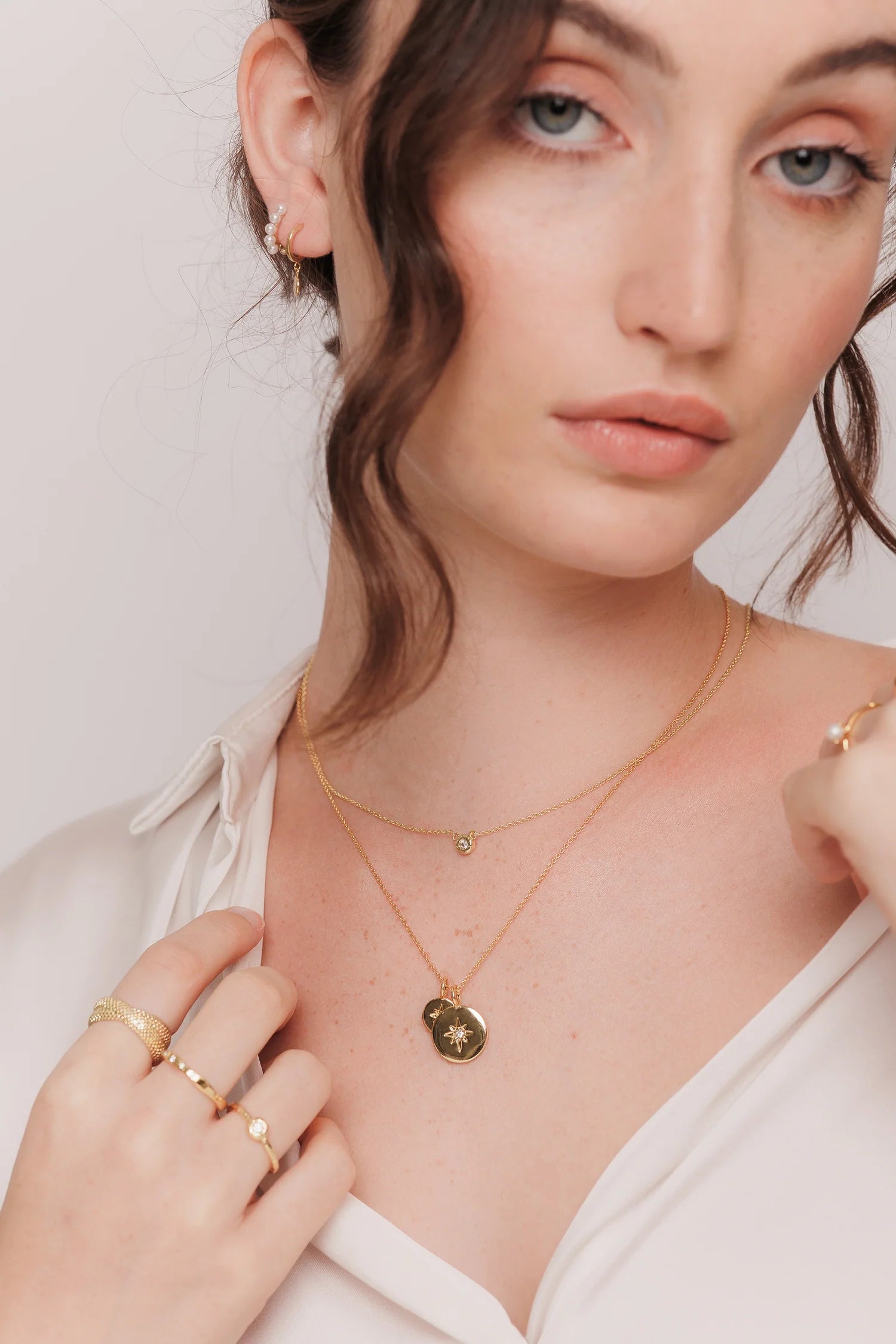 LIBERTE Beck Necklace GOLD