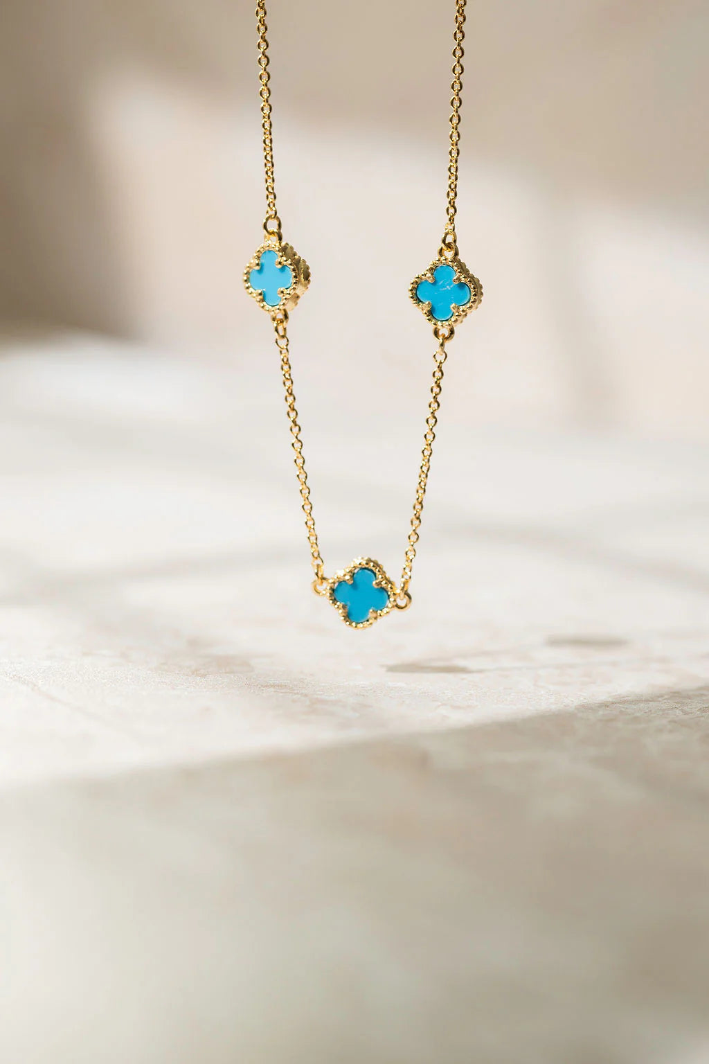 LIBERTE Duchess Necklace OCEAN GOLD