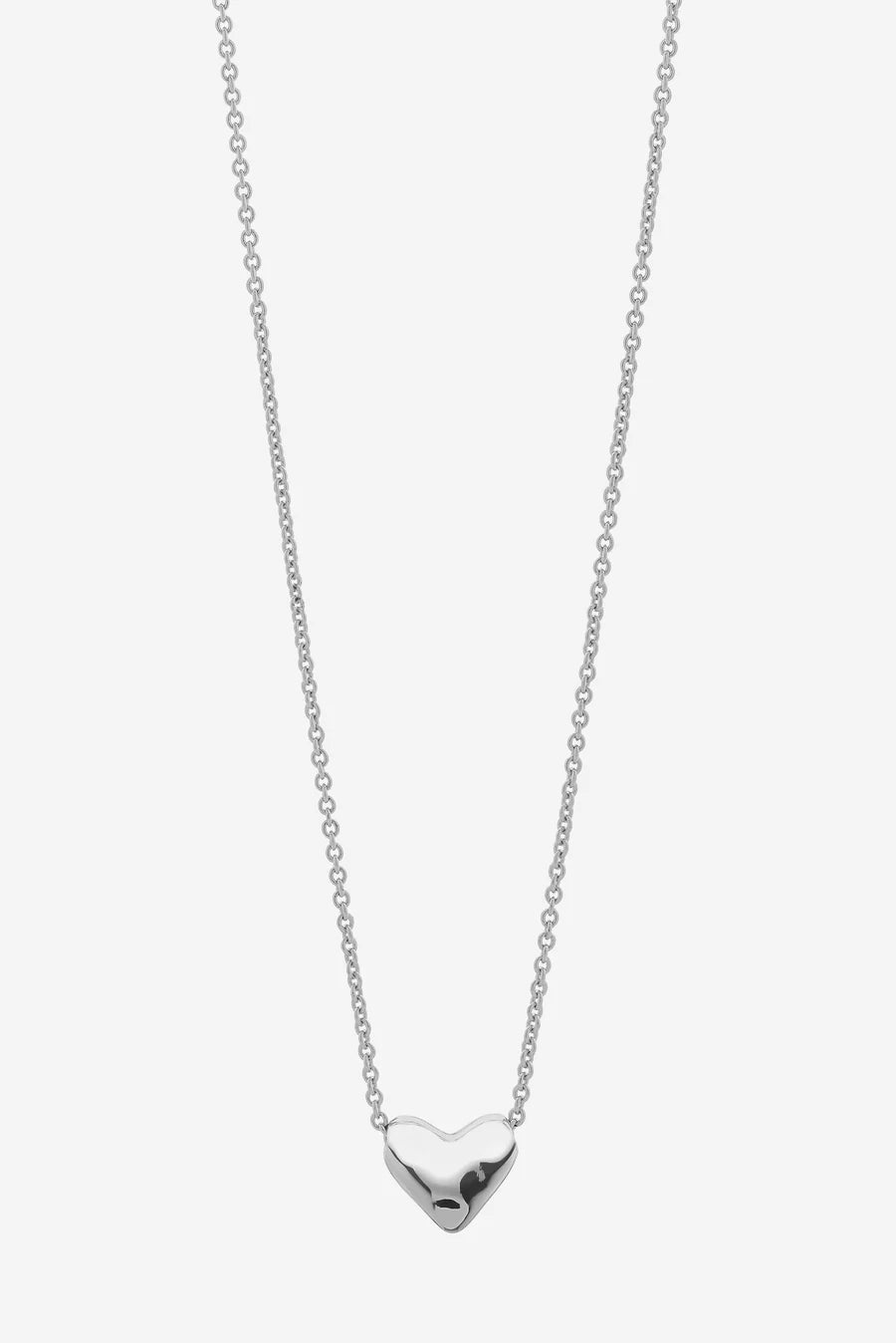 LIBERTE Mariel Heart Necklace SILVER