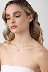 LIBERTE Mariel Heart Necklace GOLD