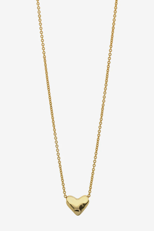 LIBERTE Mariel Heart Necklace GOLD