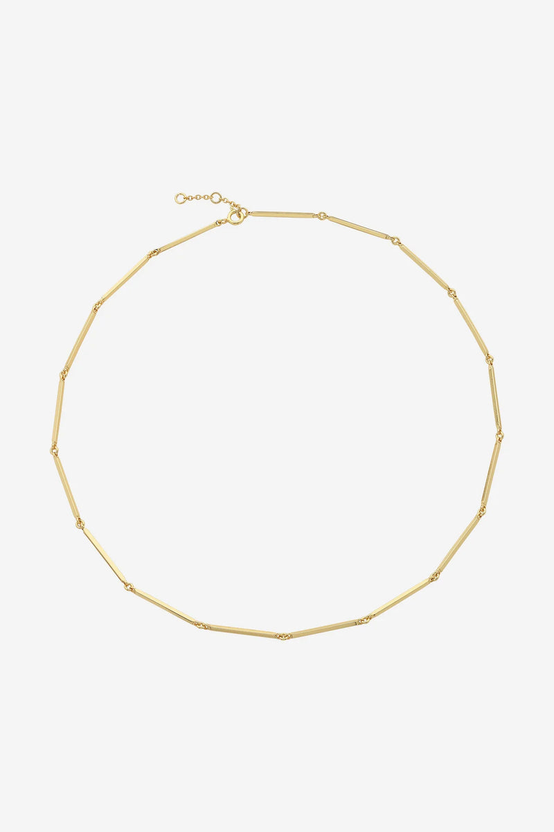 LIBERTE Holland Bar Necklace GOLD