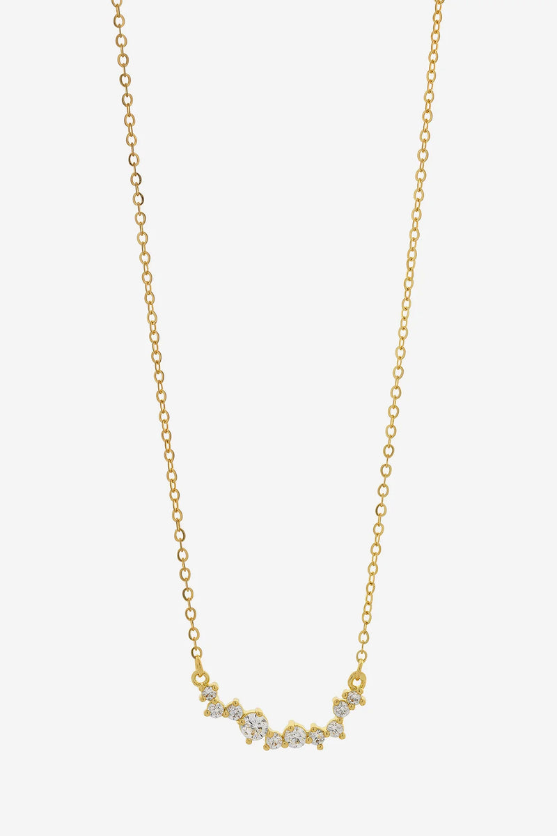 LIBERTE Nico Necklace GOLD CLEAR