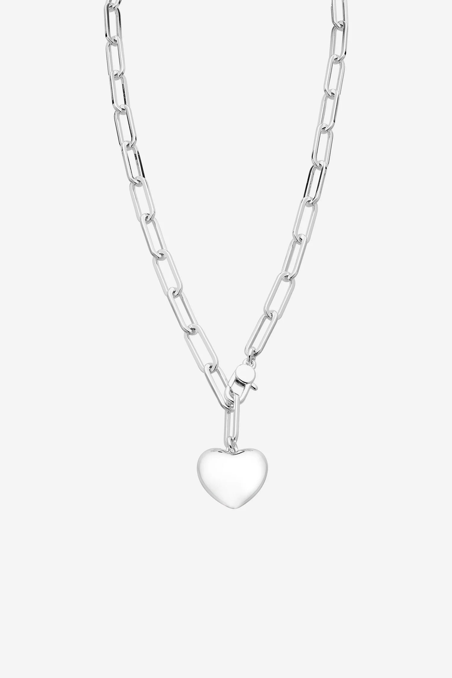 LIBERTE Lotte Heart Necklace SILVER