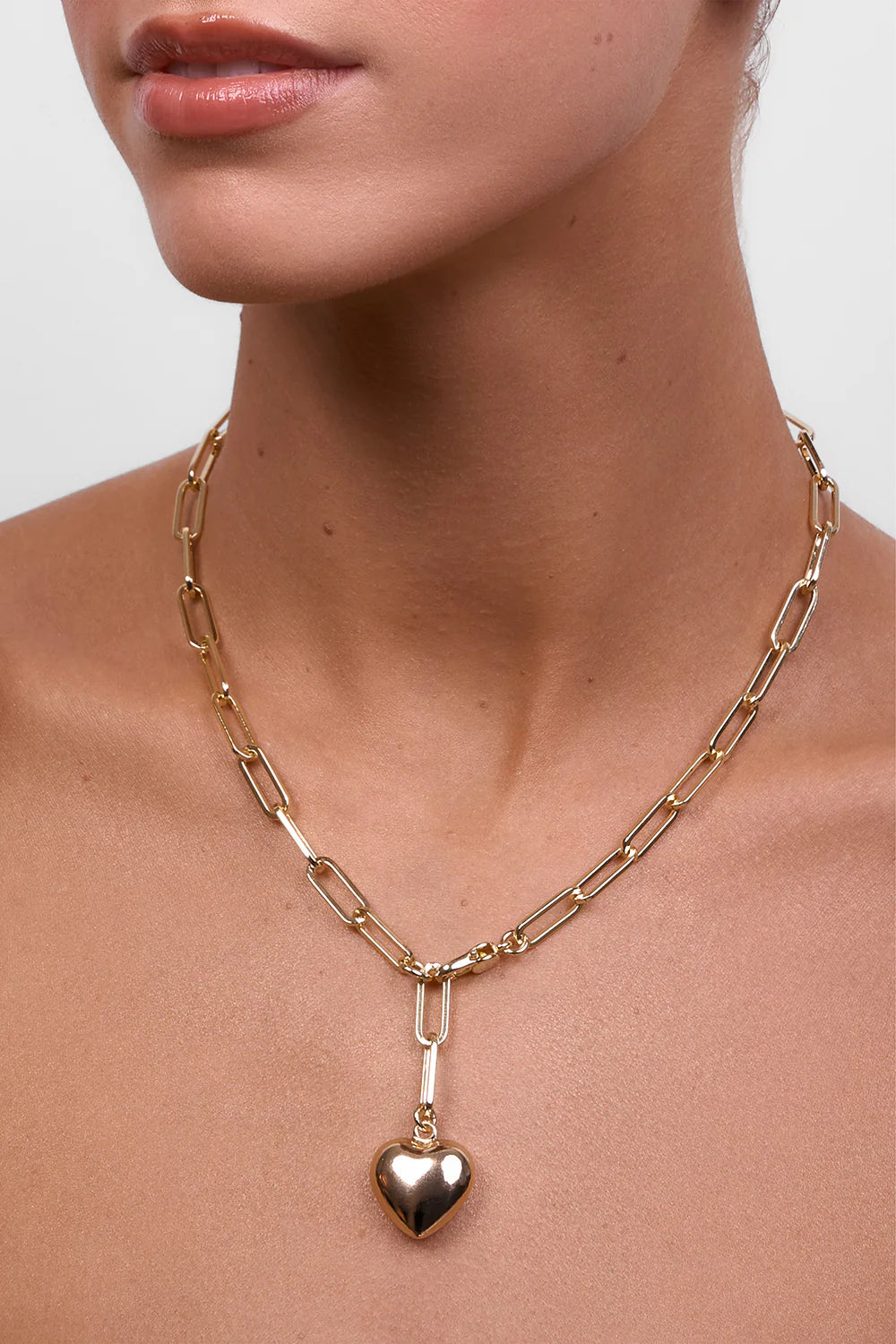 LIBERTE Lotte Heart Necklace GOLD