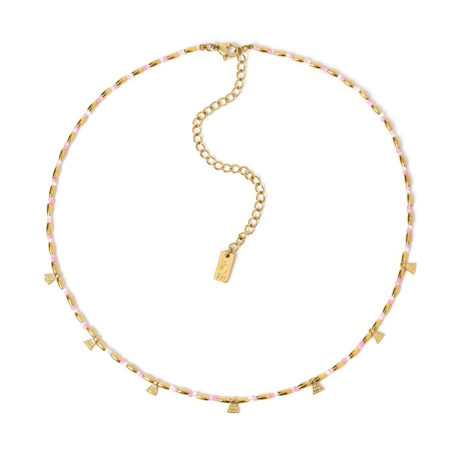 AOE Natalia Necklace PEONY