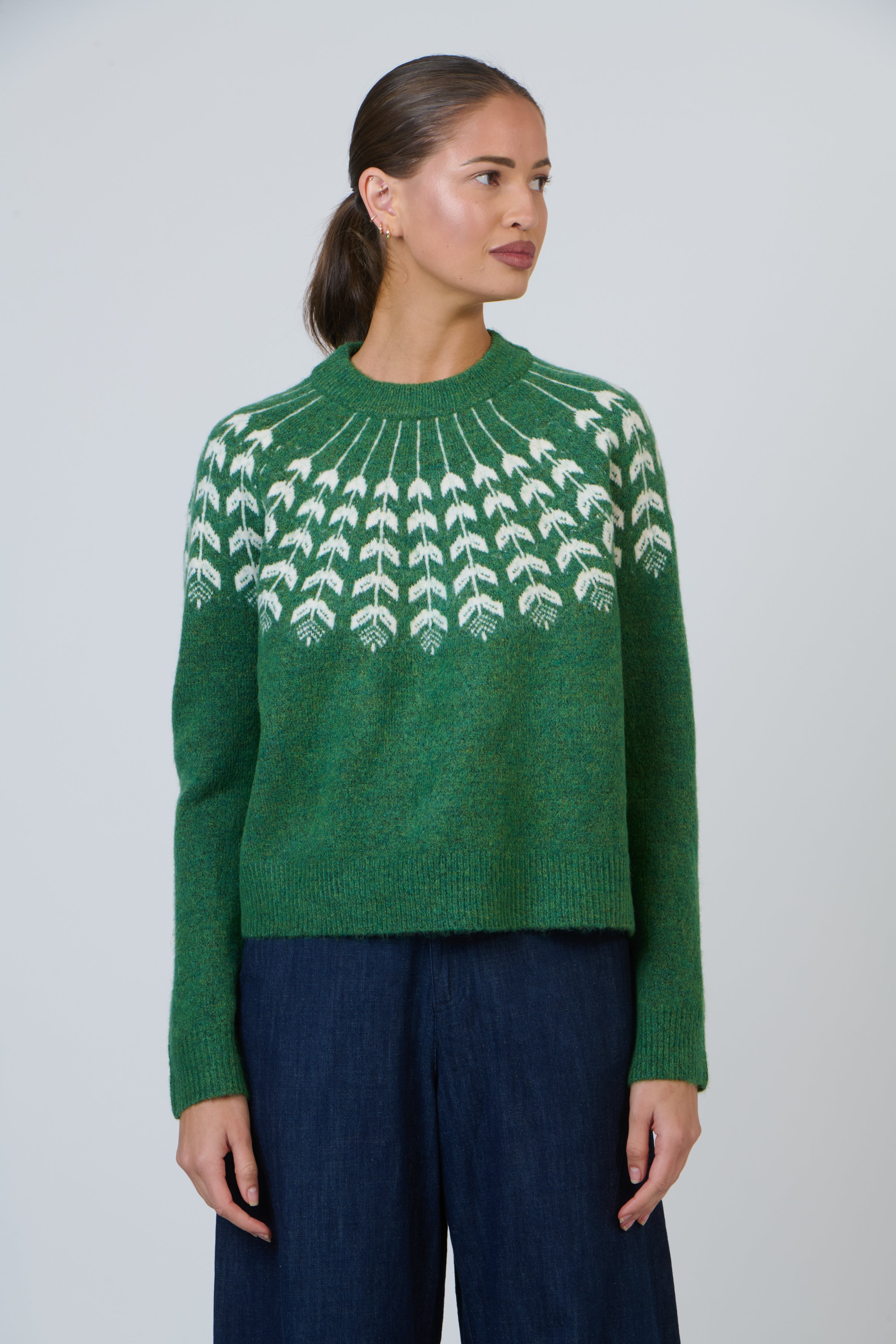OLIVE ET JULIE Ski Knit FOREST