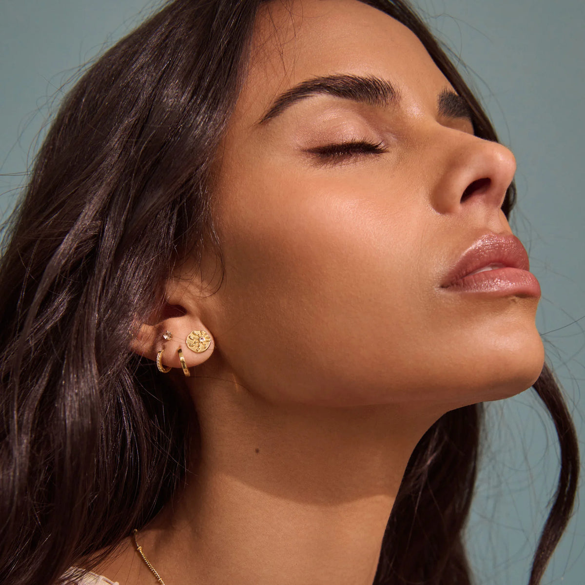 MURKANI Of the Sea Small Stud Earrings GOLD