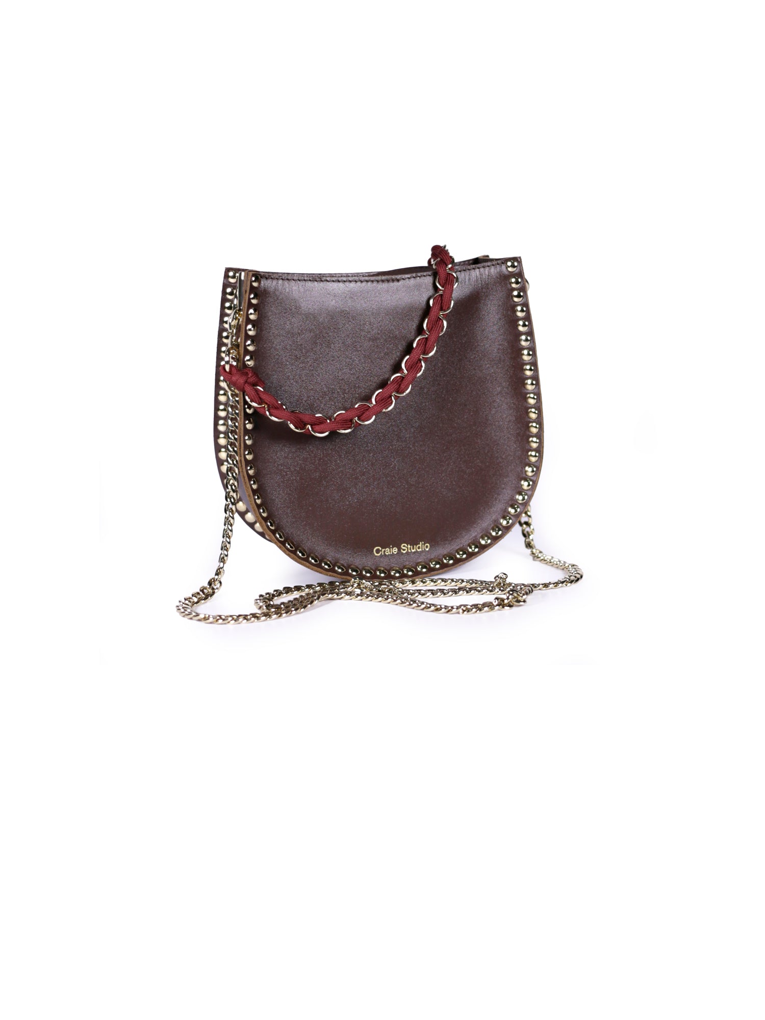 CRAIE STUDIO Oro Clou Bag CHOCOLATE
