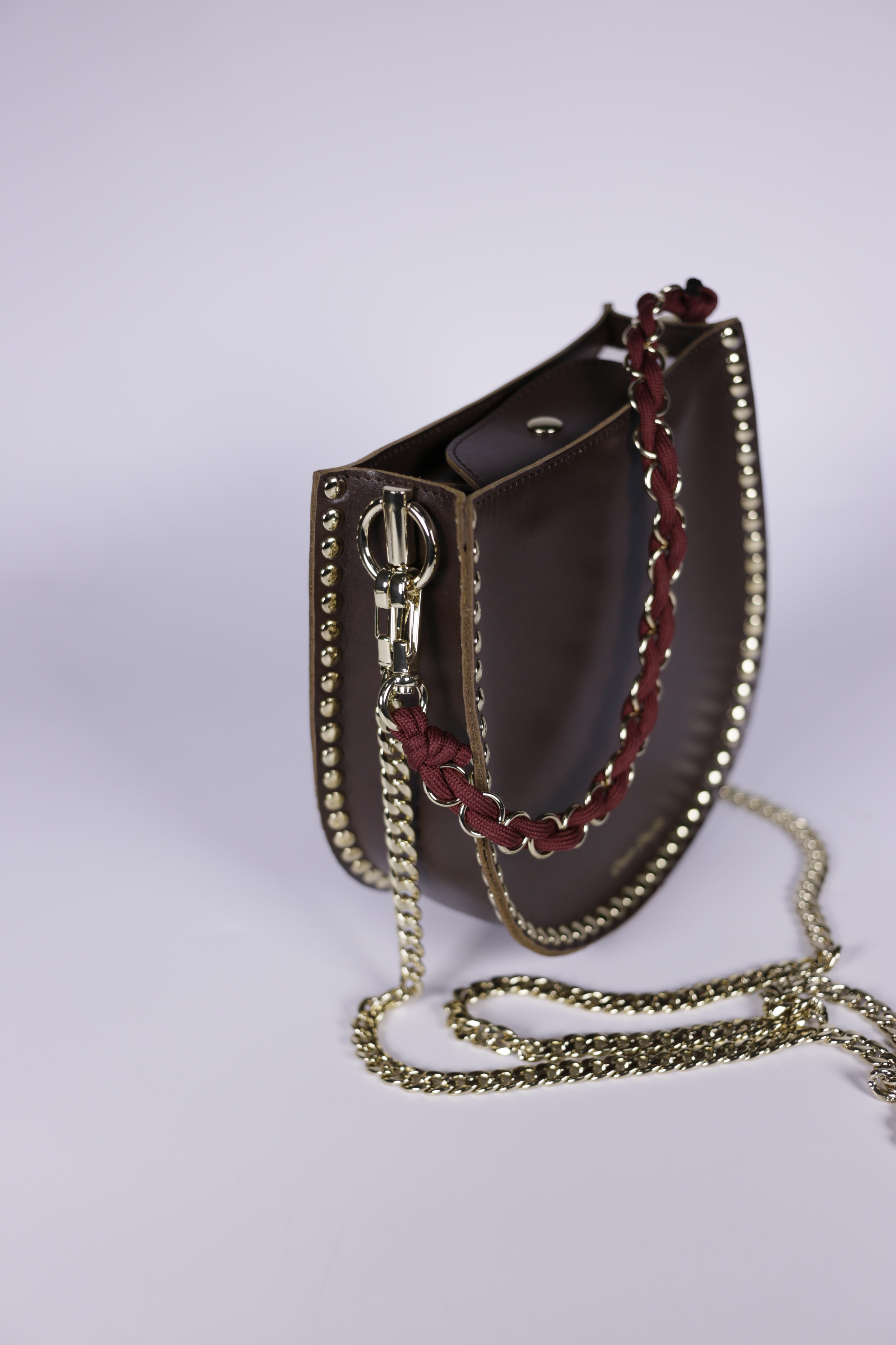 CRAIE STUDIO Oro Clou Bag CHOCOLATE