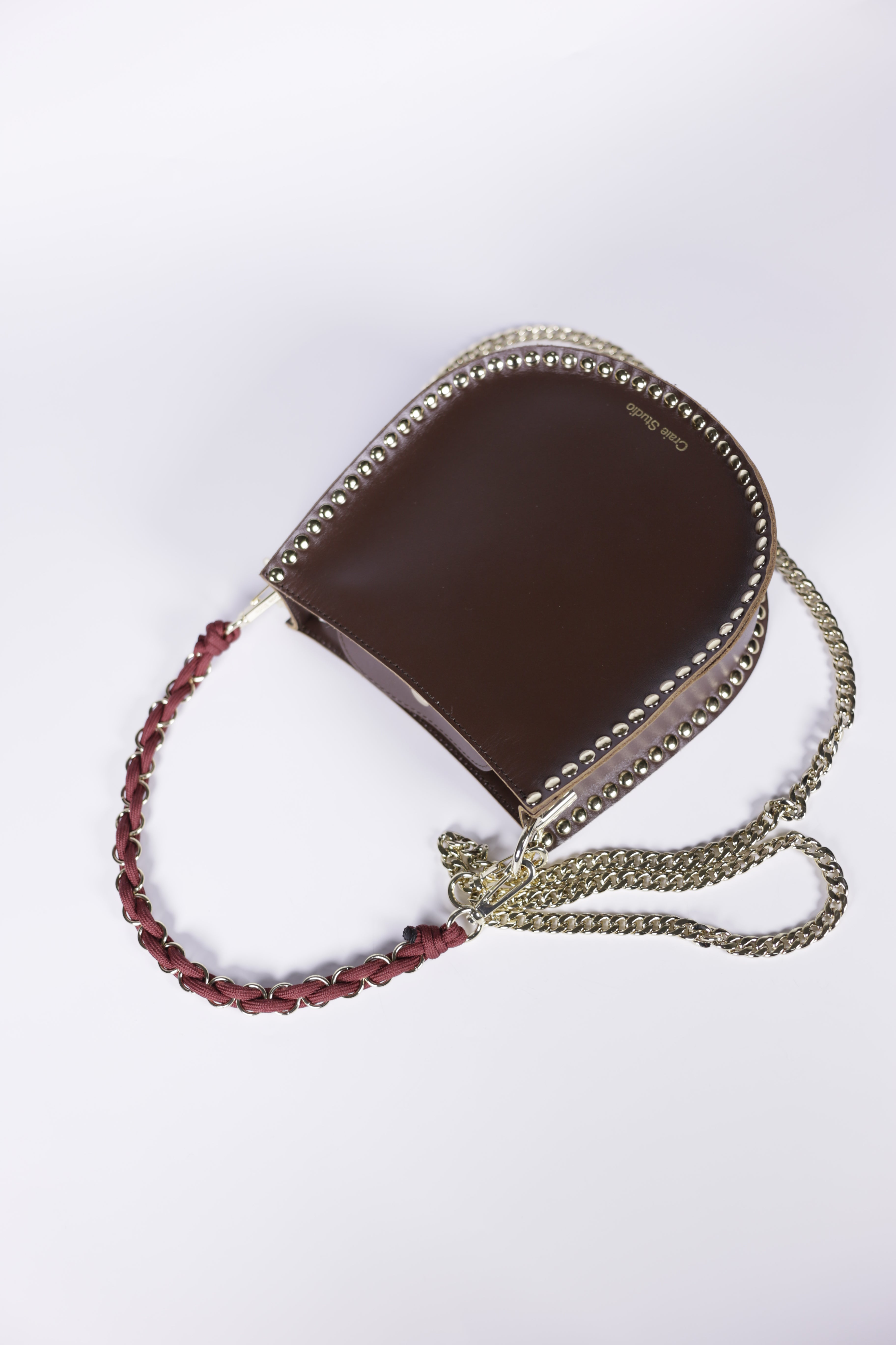 CRAIE STUDIO Oro Clou Bag CHOCOLATE