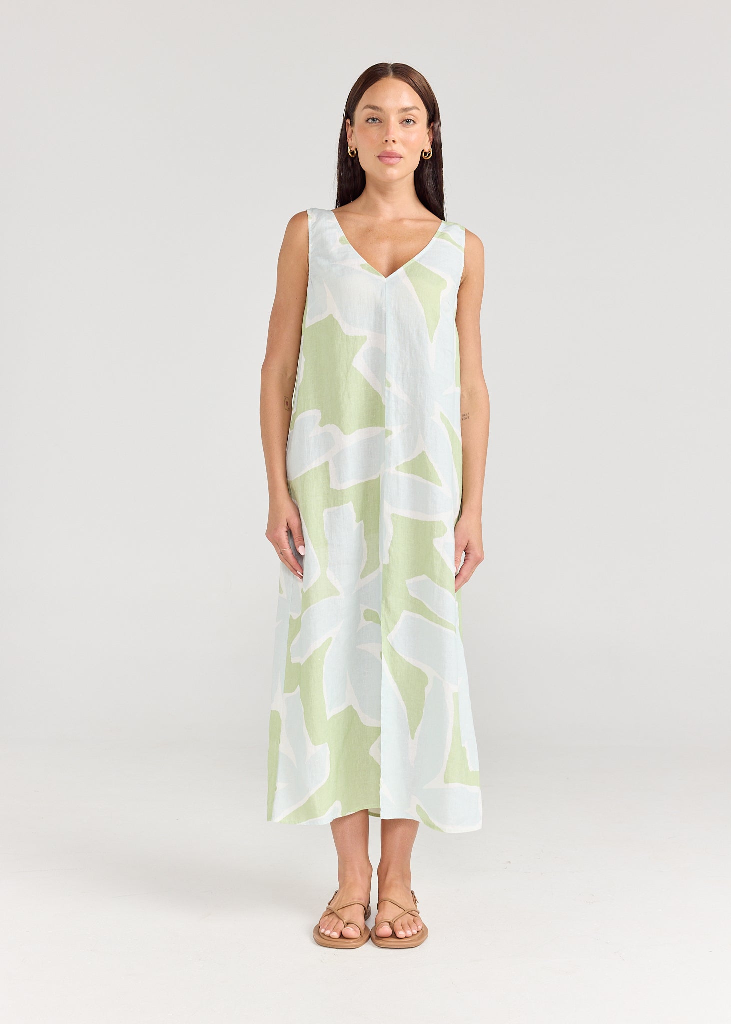 PIPPA RIDLEY Jocelyn Dress ALOE IVY