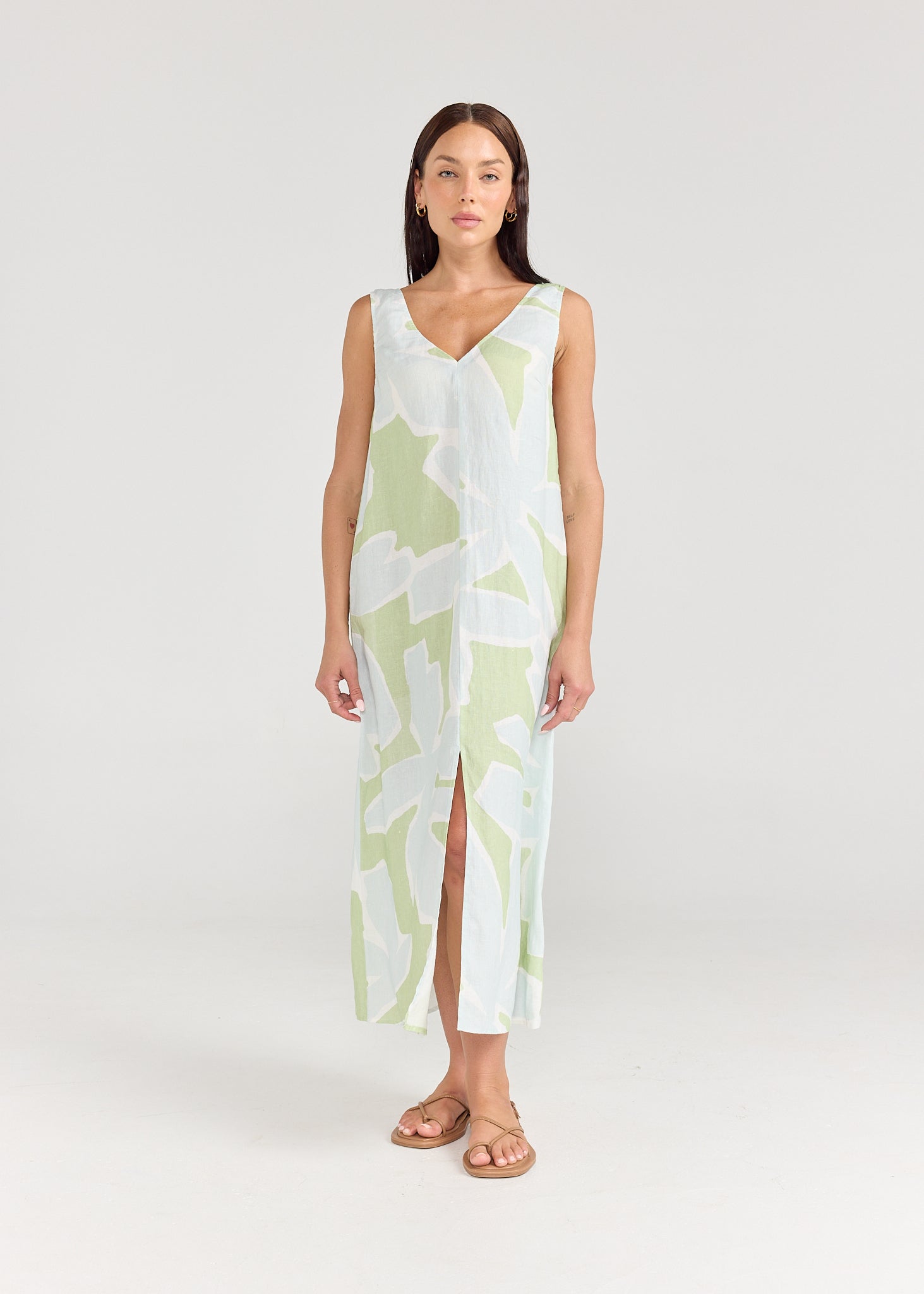 PIPPA RIDLEY Jocelyn Dress ALOE IVY