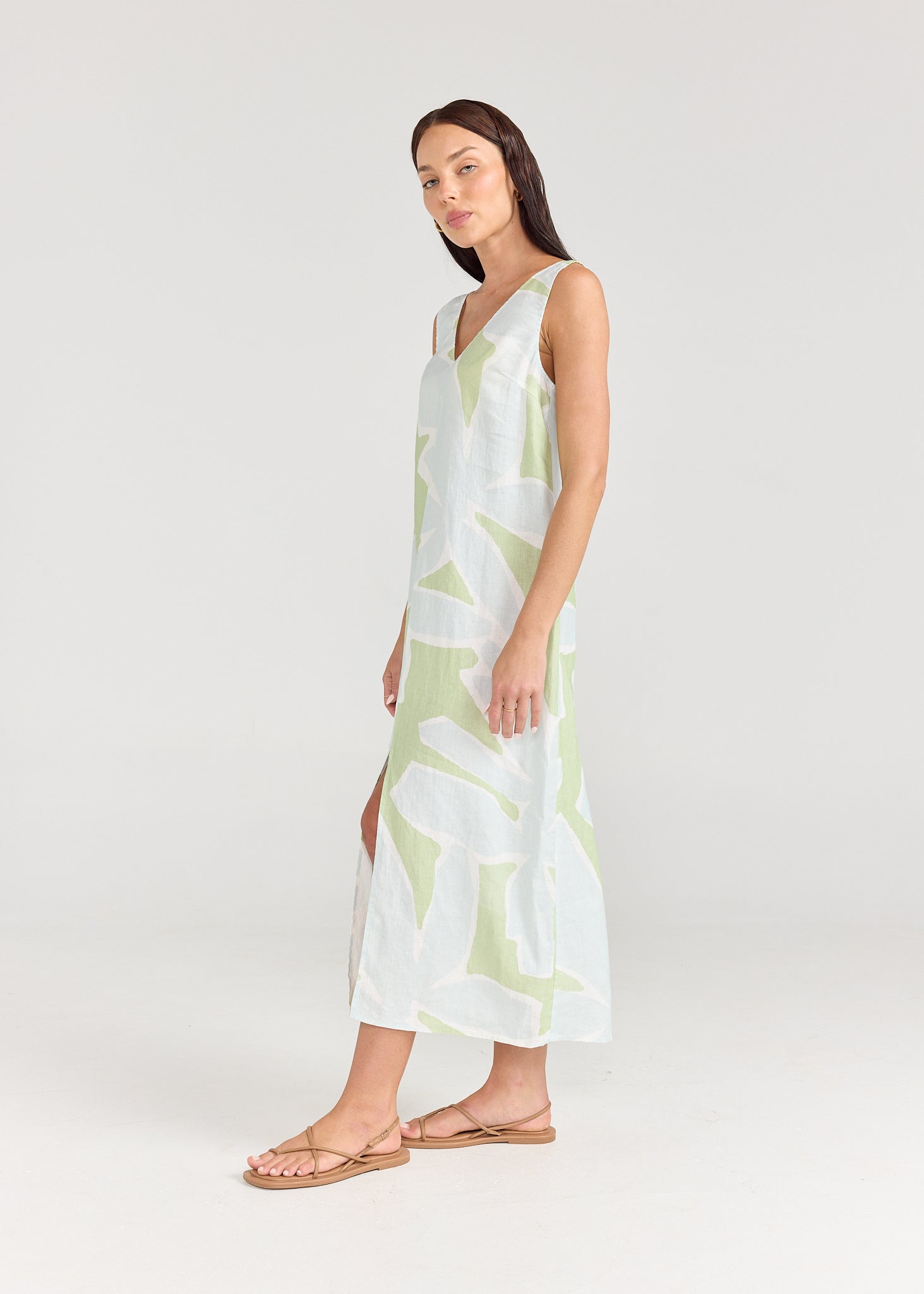PIPPA RIDLEY Jocelyn Dress ALOE IVY