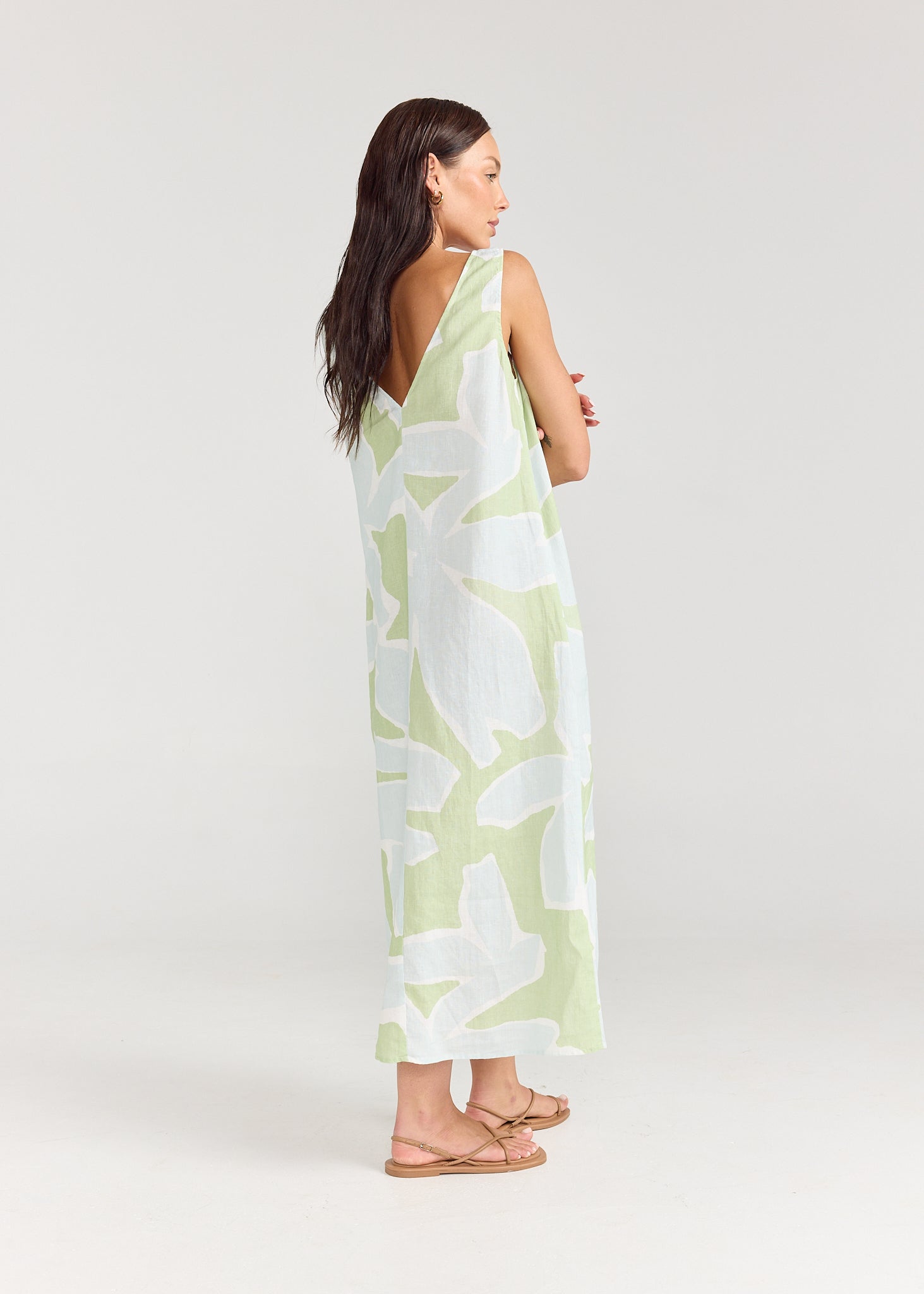 PIPPA RIDLEY Jocelyn Dress ALOE IVY