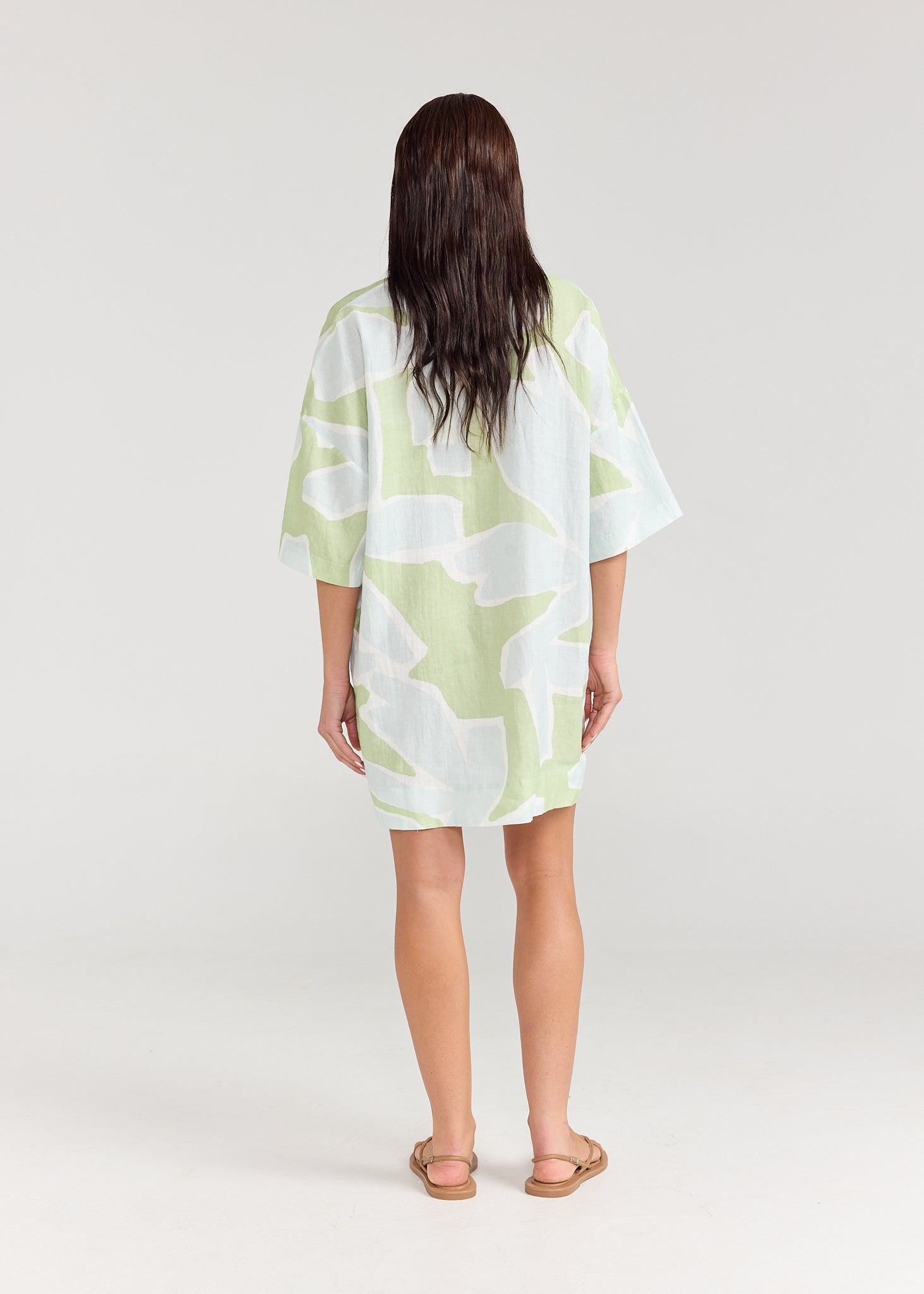 PIPPA RIDLEY Summer Tunic ALOE IVY