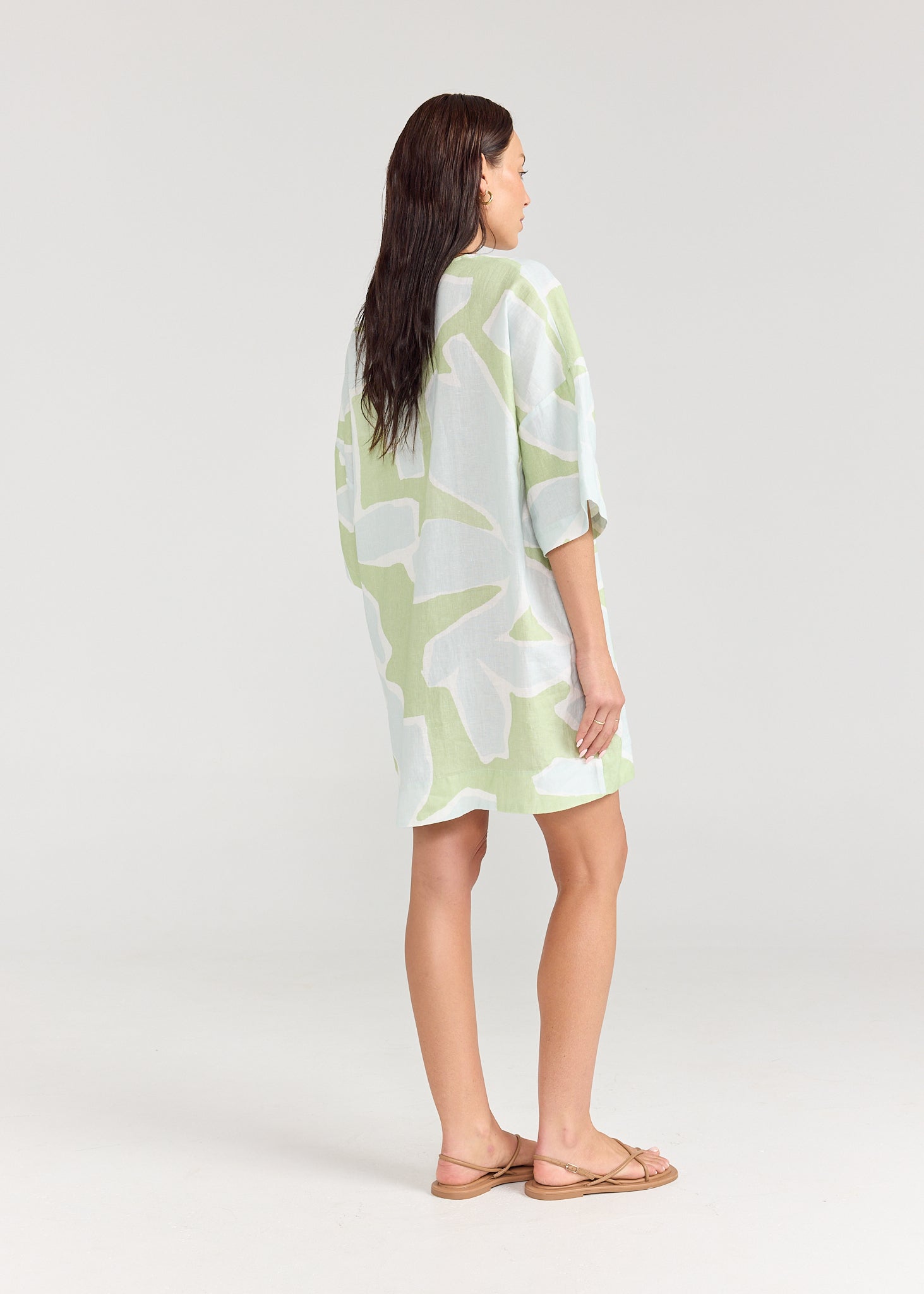 PIPPA RIDLEY Summer Tunic ALOE IVY
