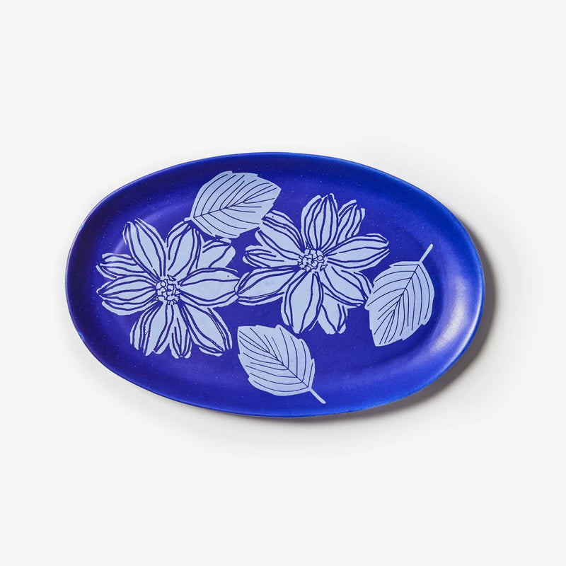 BONNIE & NIEL Margot Oval Plate COBALT