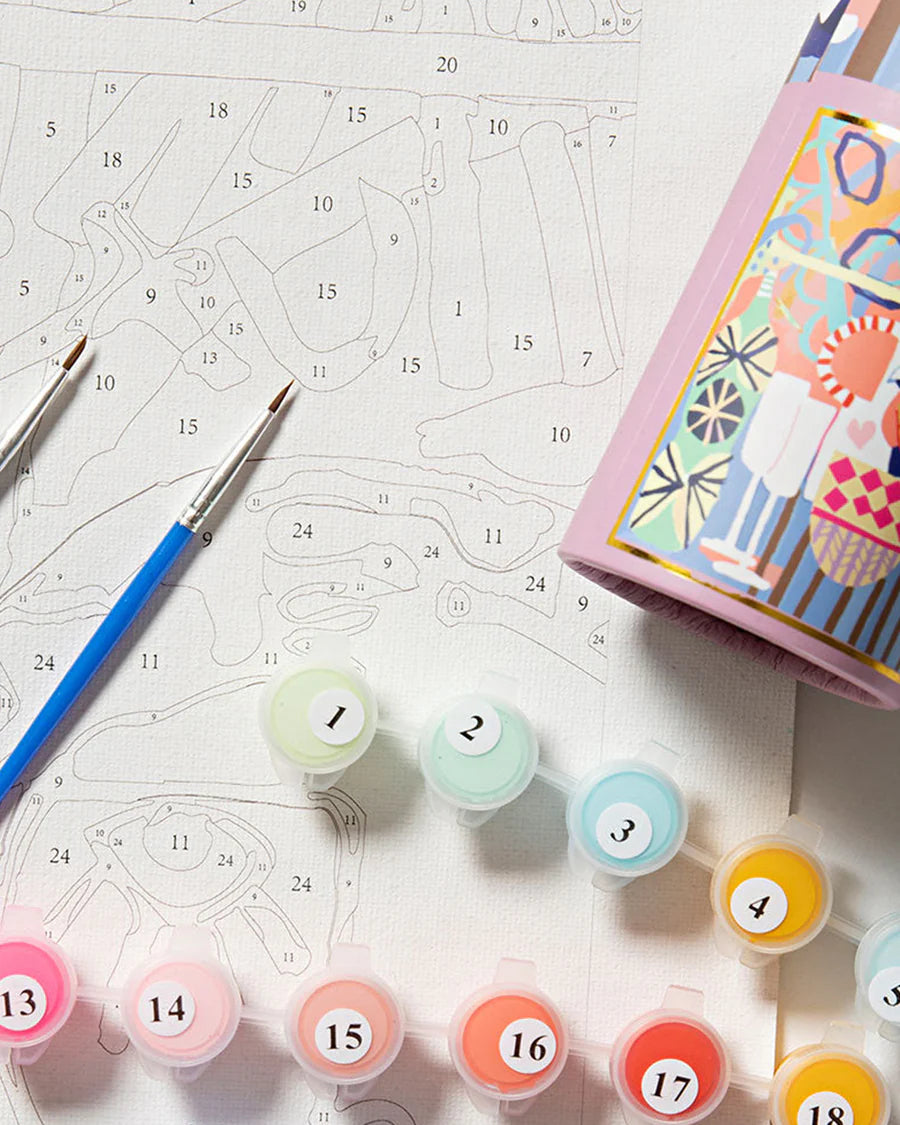 JOS Paint by Numbers KITCHEN WINDOW