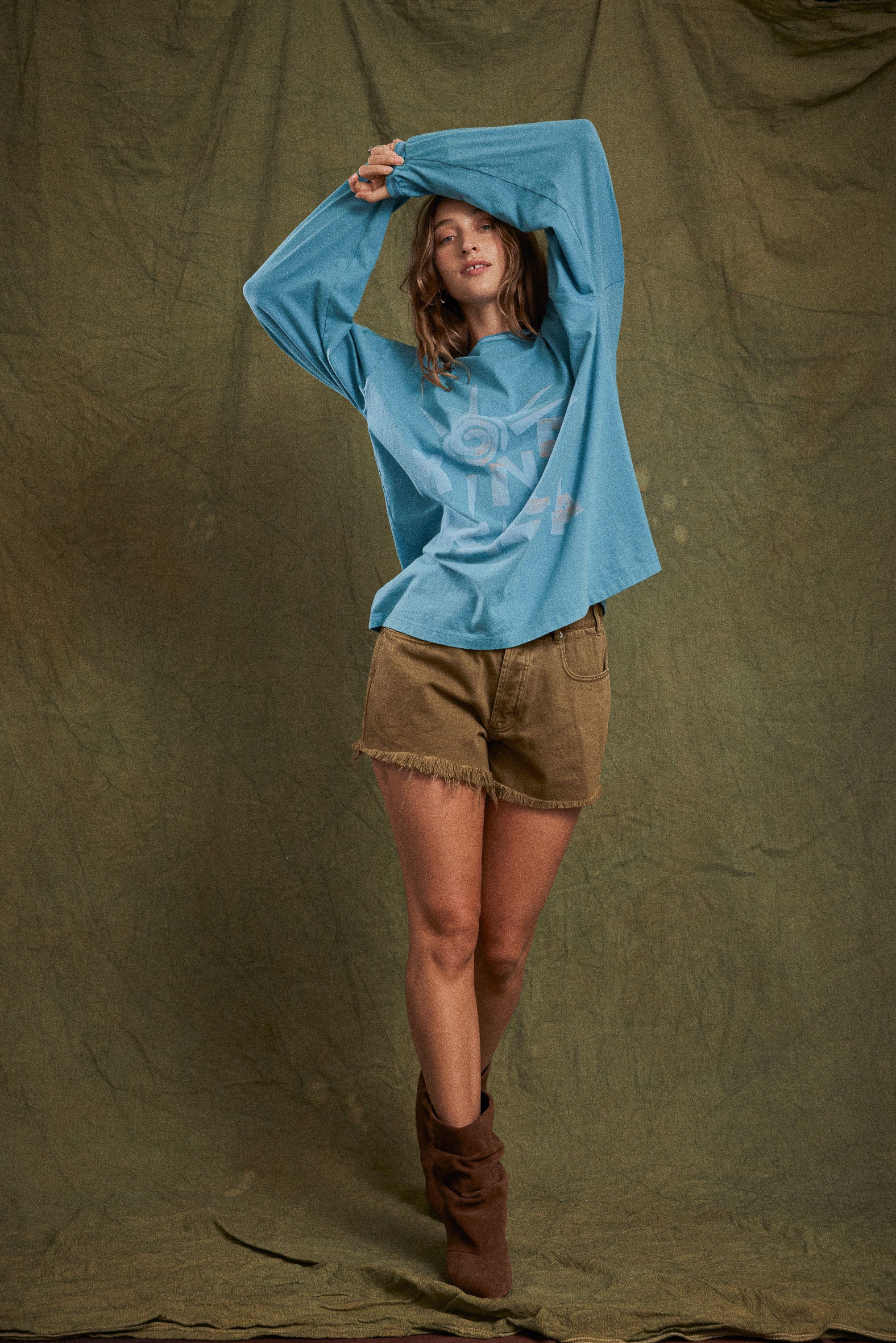 KINGA CSILLA Paper Sun Roses Tee