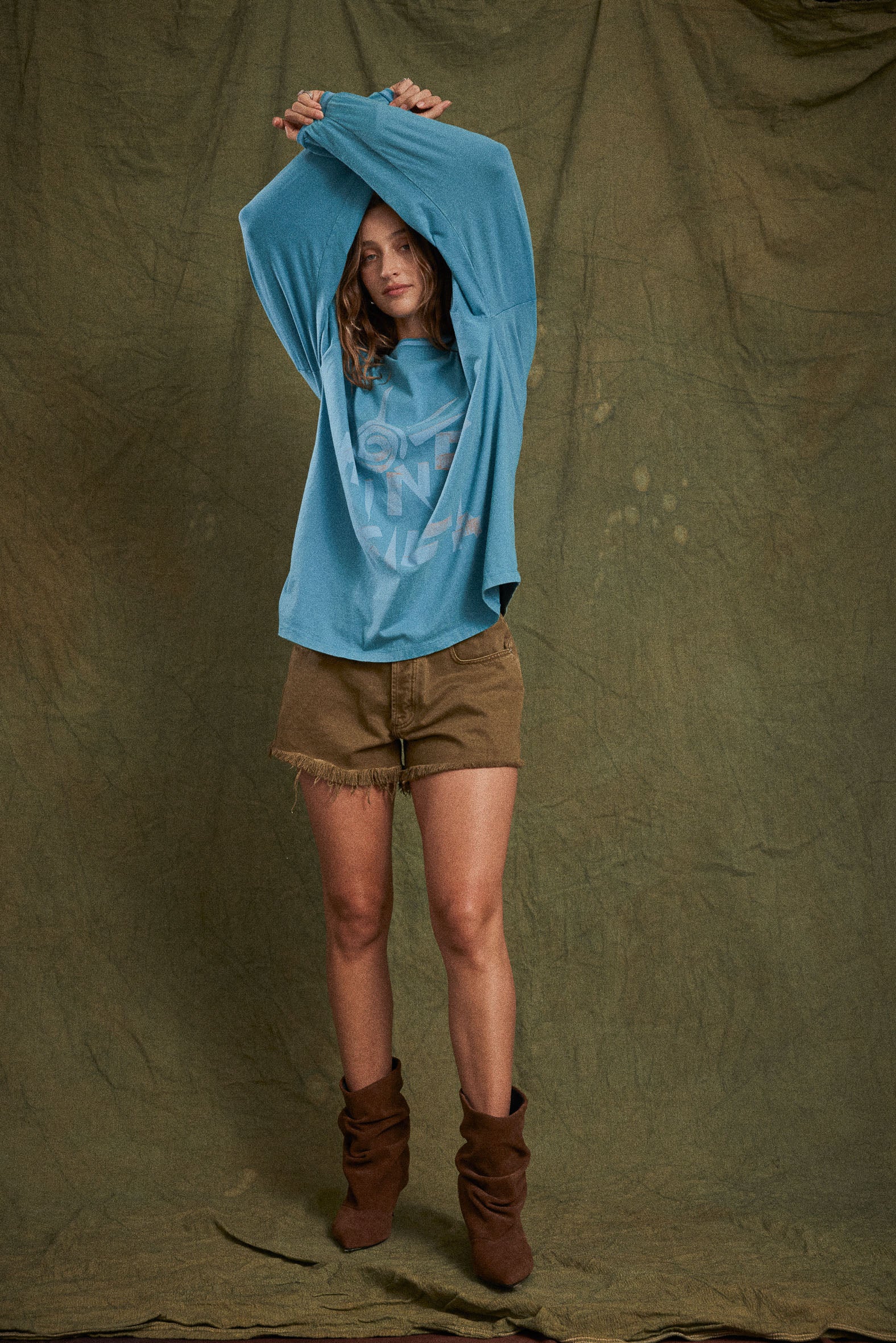 KINGA CSILLA Paper Sun Roses Tee