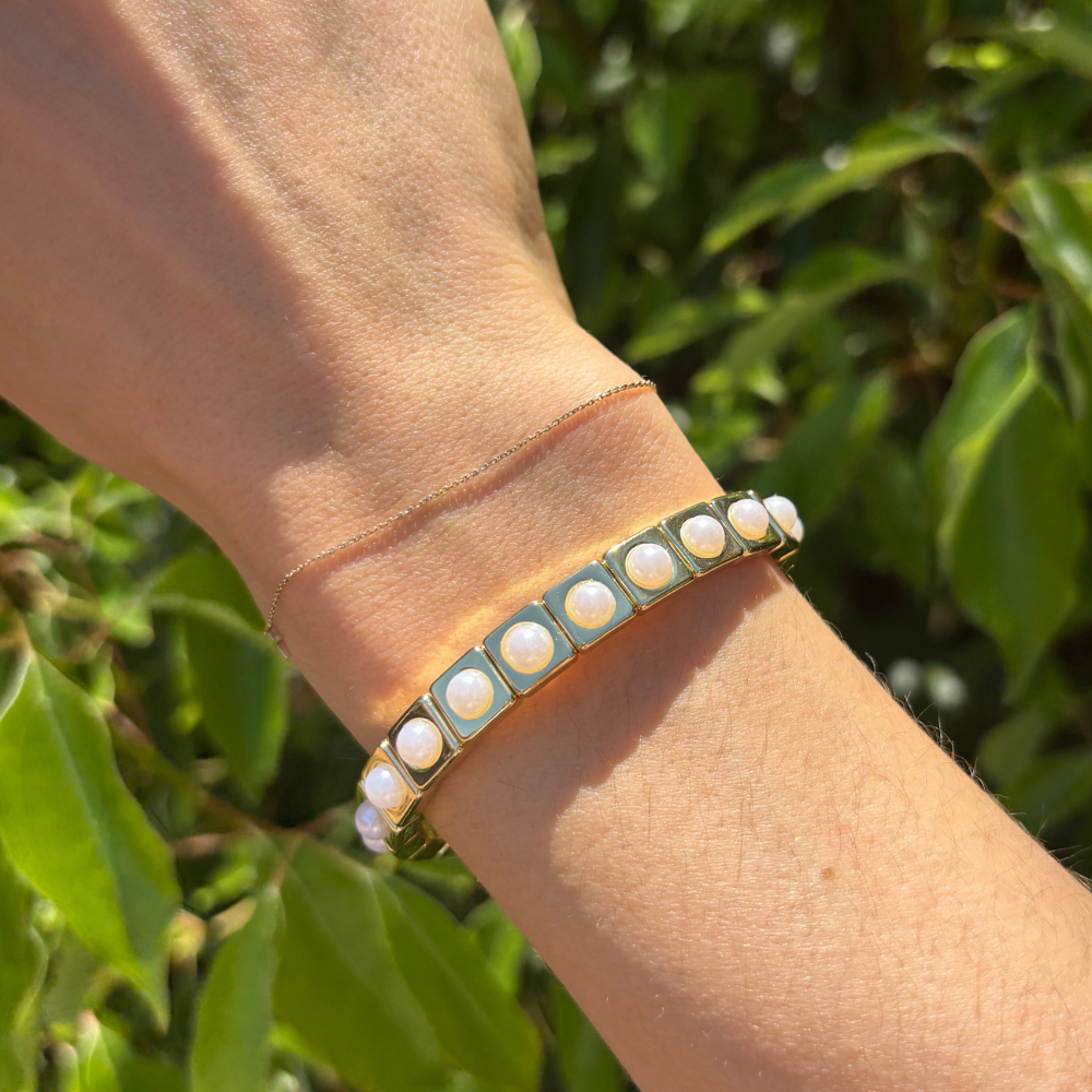 Pearl Bracelet WHITE