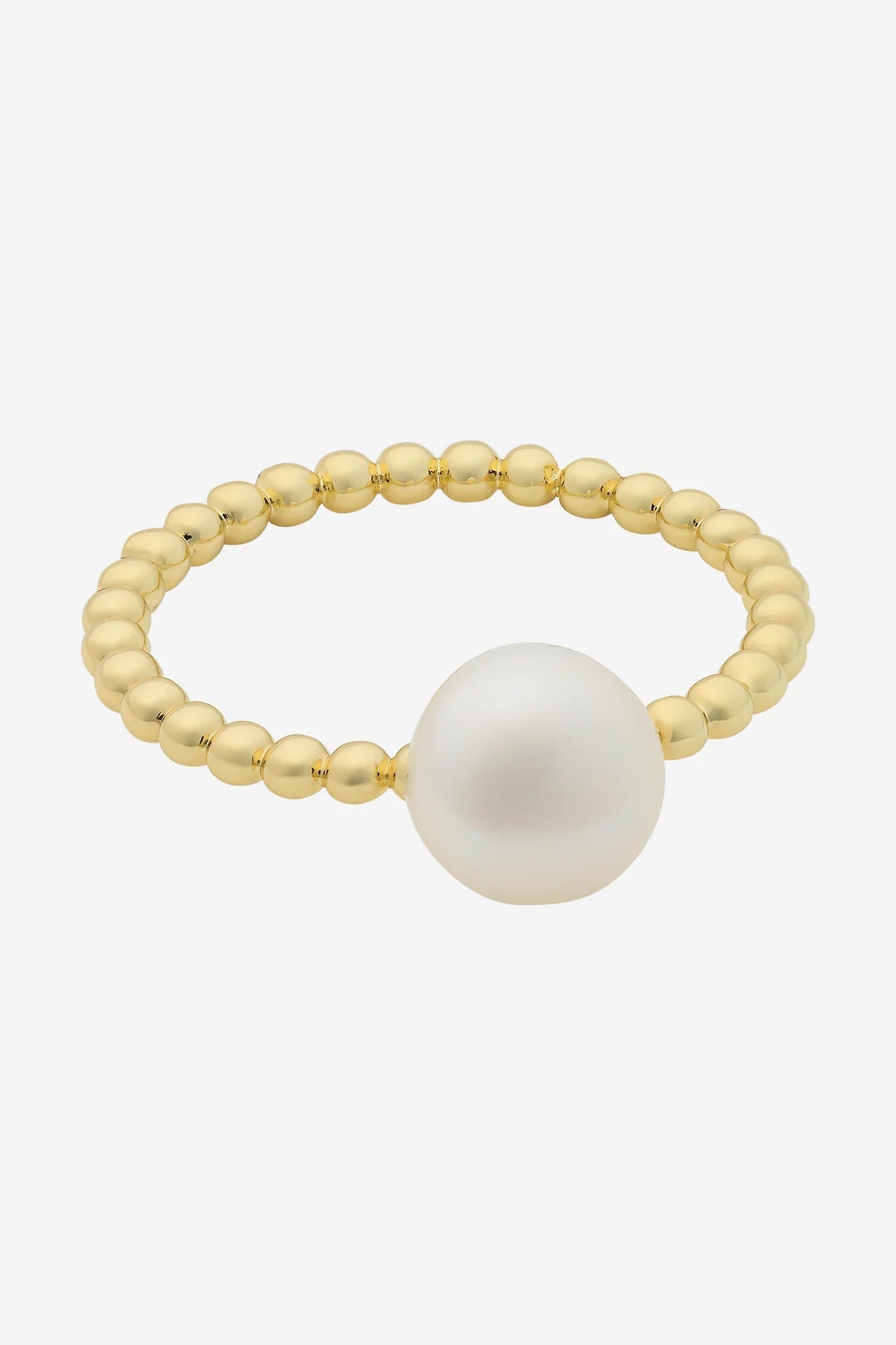 LIBERTE Cove Pearl Ring GOLD