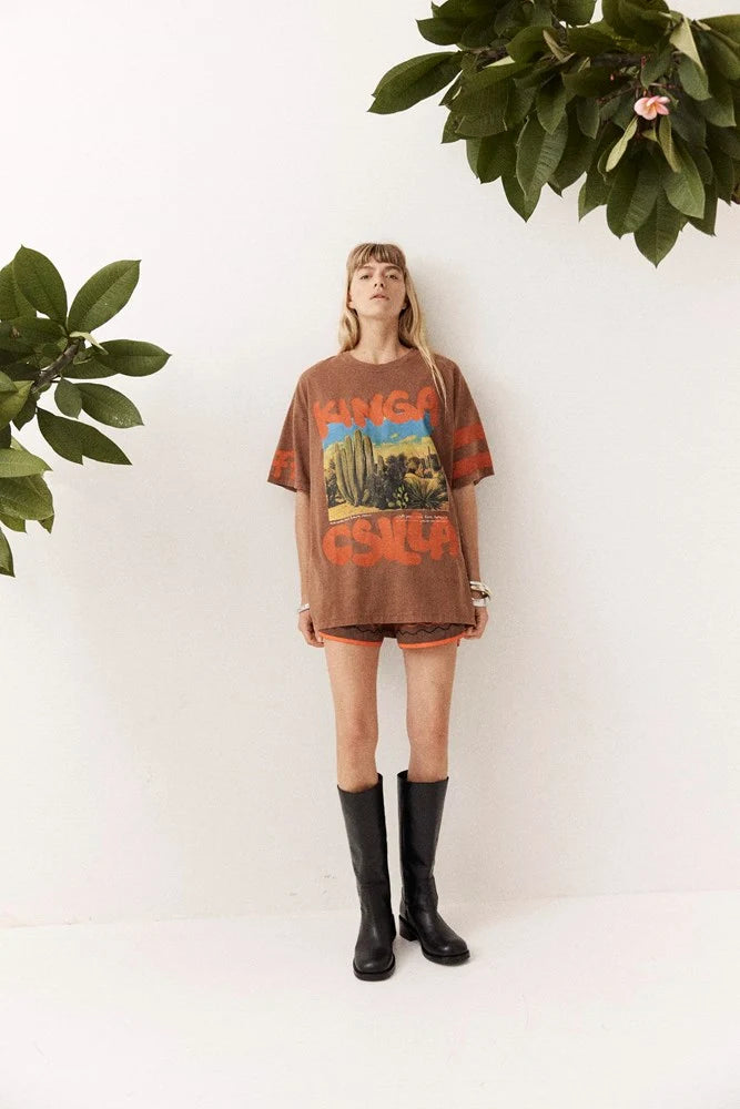 KINGA CSILLA Red Cactus OG Tee