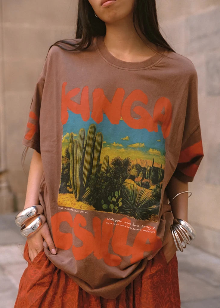 KINGA CSILLA Red Cactus OG Tee