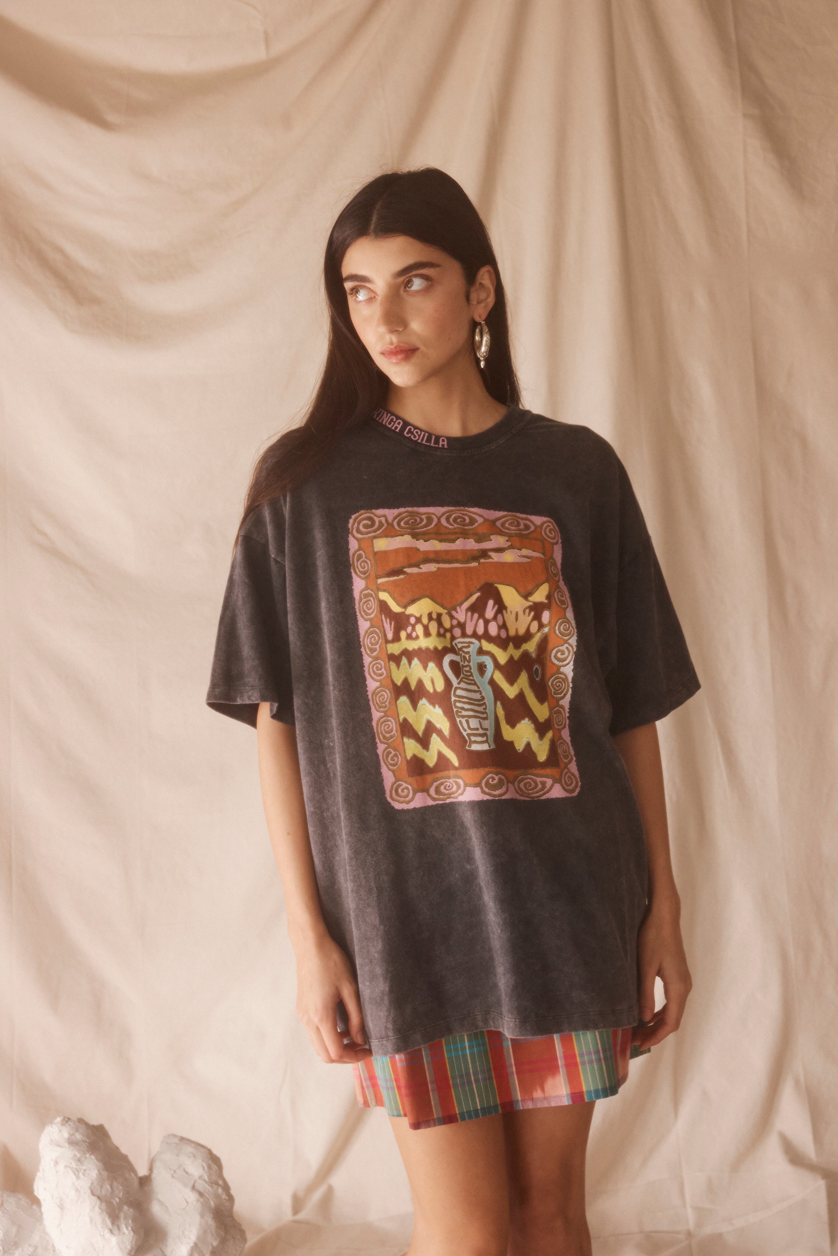 KINGA CSILLA Verdant Dust Tee