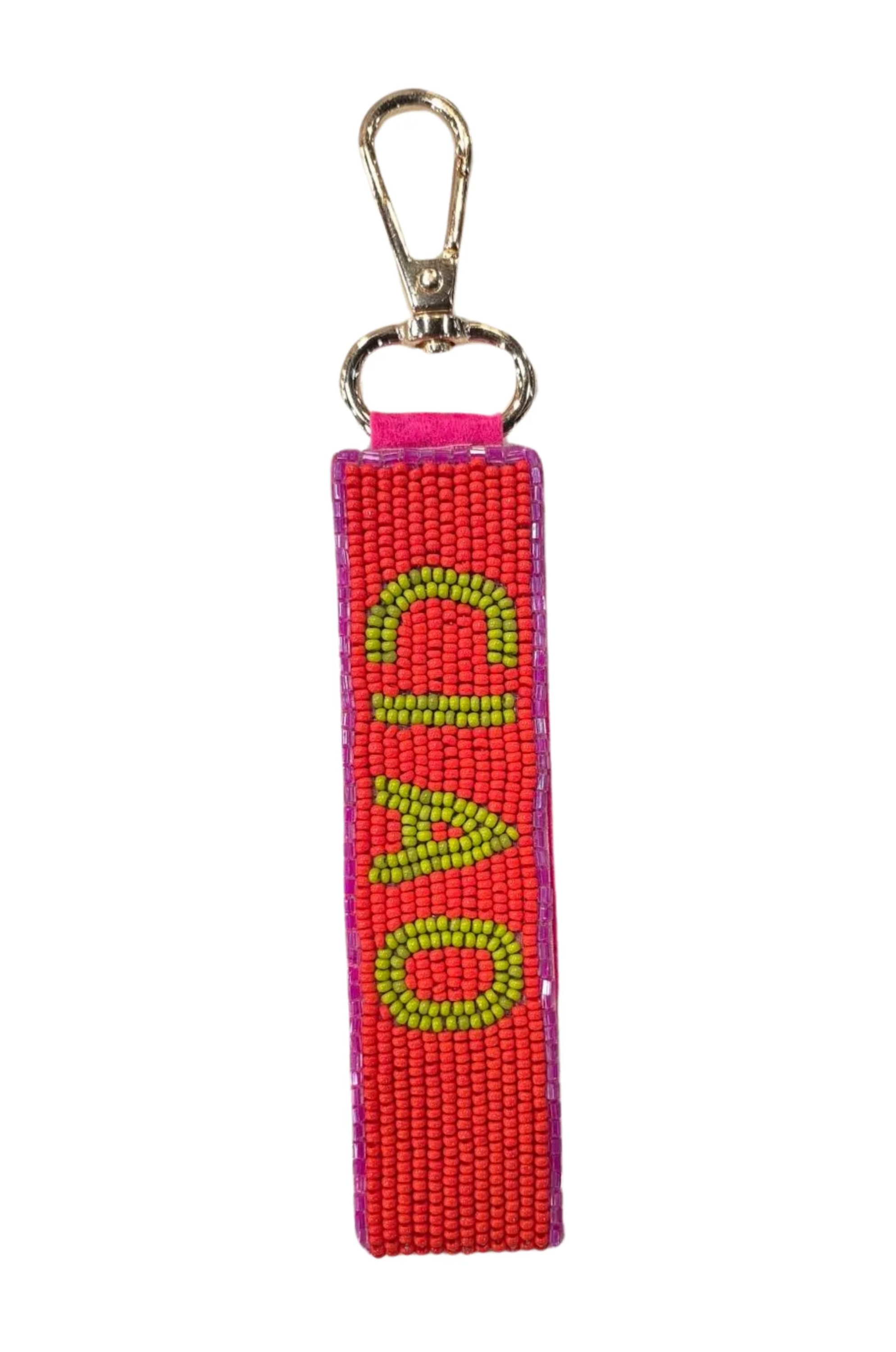 ZODA Ciao Bella Keyring PINK TRIM